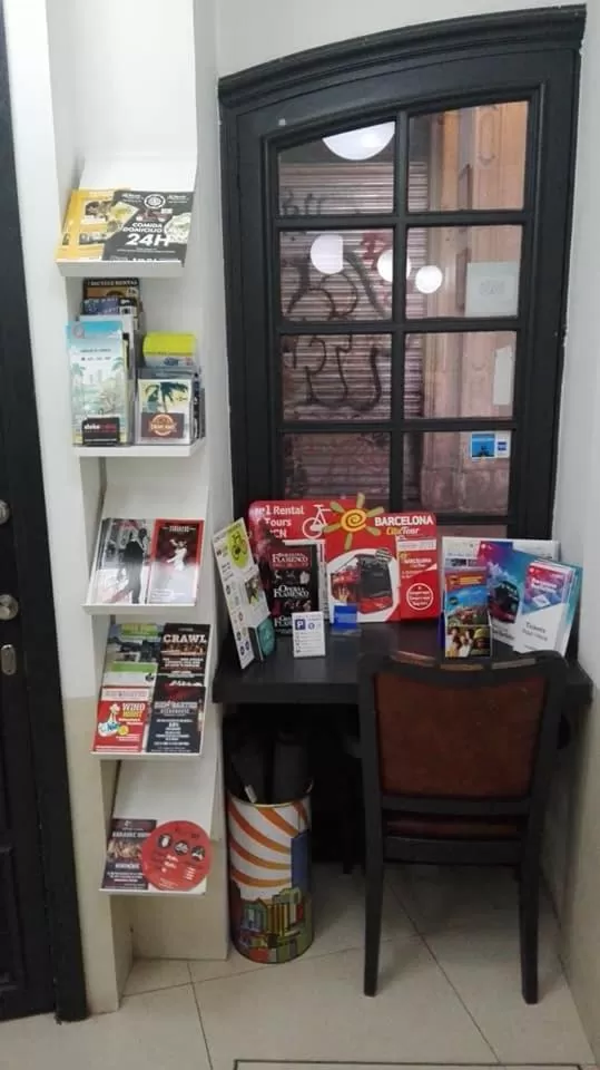 Lobby or reception in Hotel Inglés