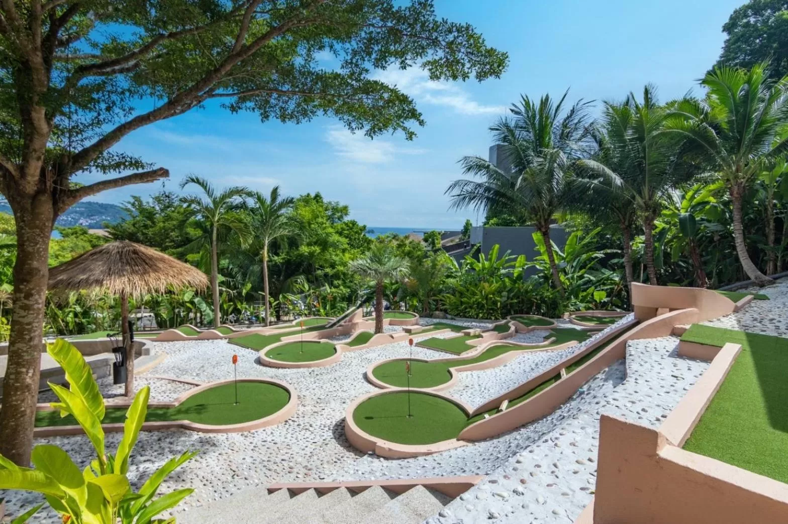 Minigolf in Kalima Resort and Spa