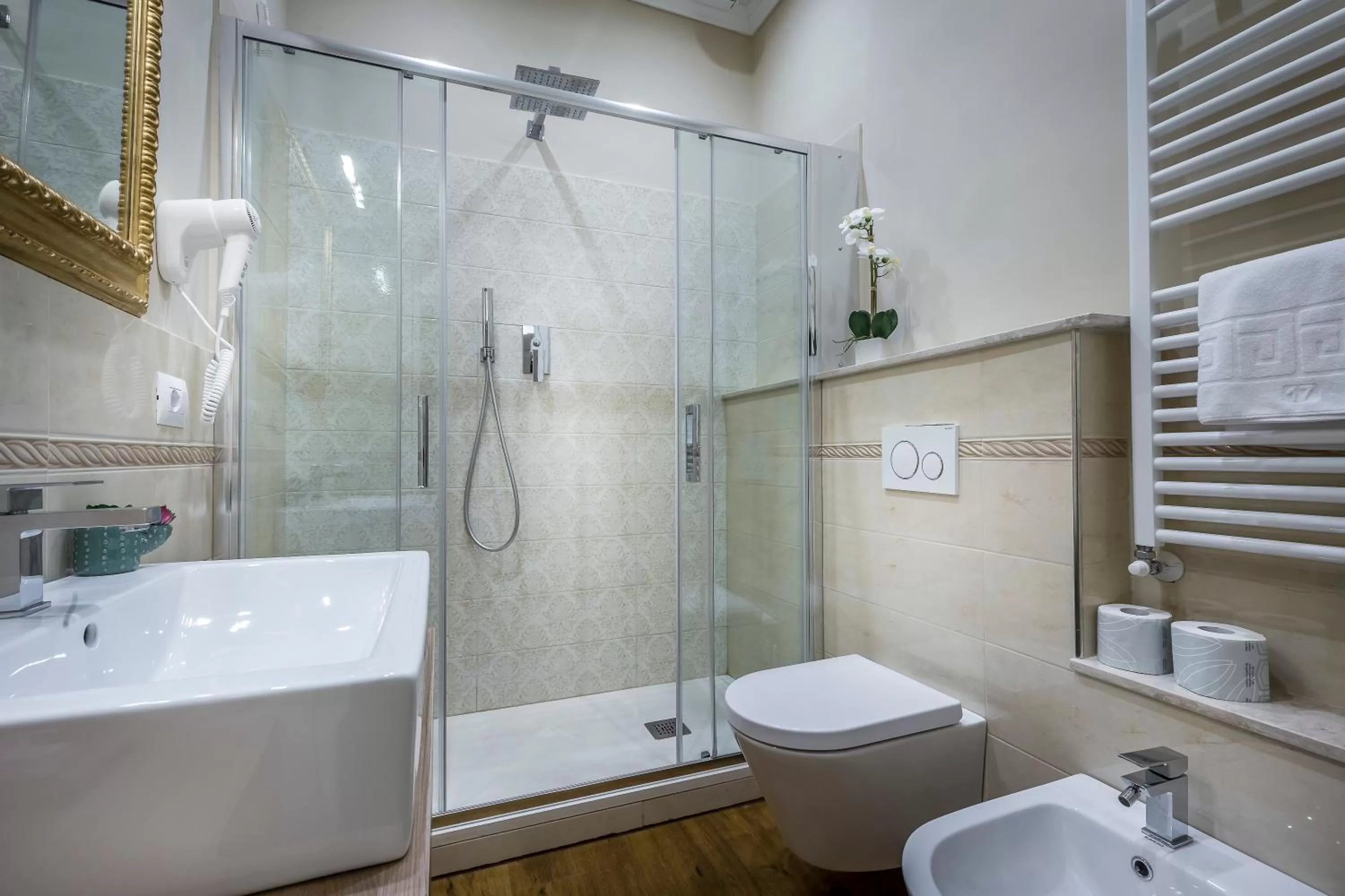 Bathroom in B&B La Terrazza Sul Duomo