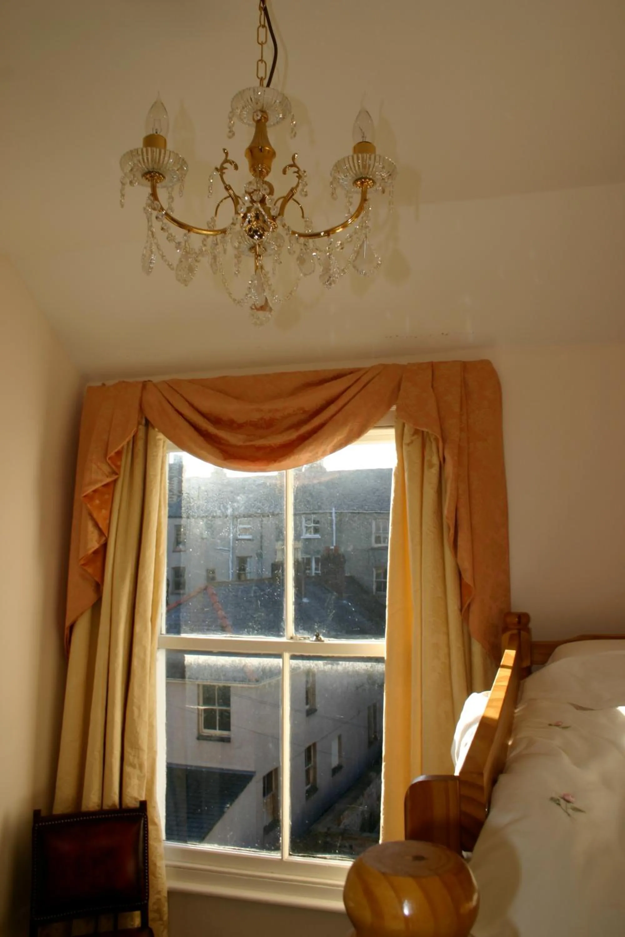 Decorative detail, Bed in Llandudno Hostel