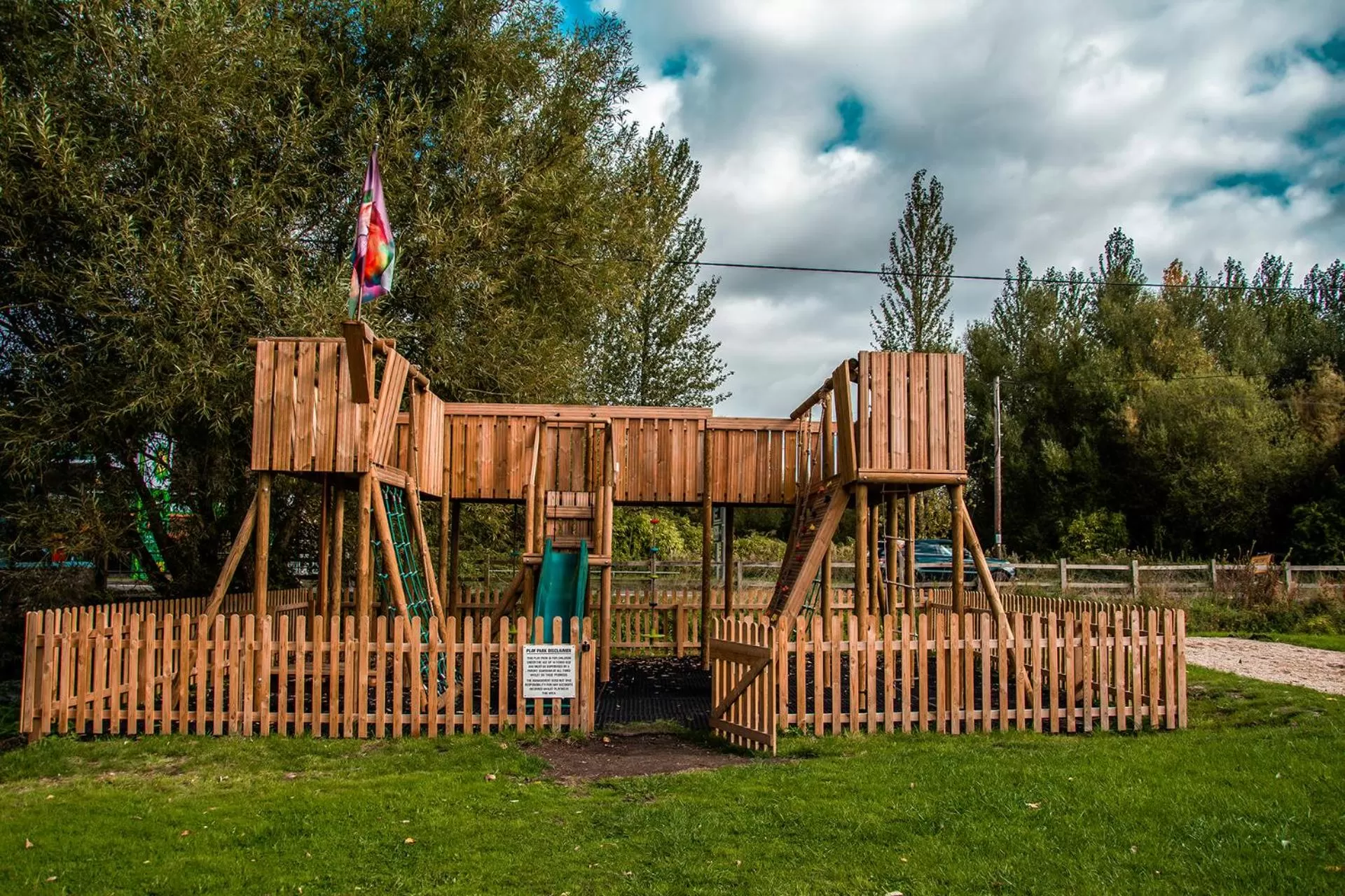 Children play ground in The George Inn
