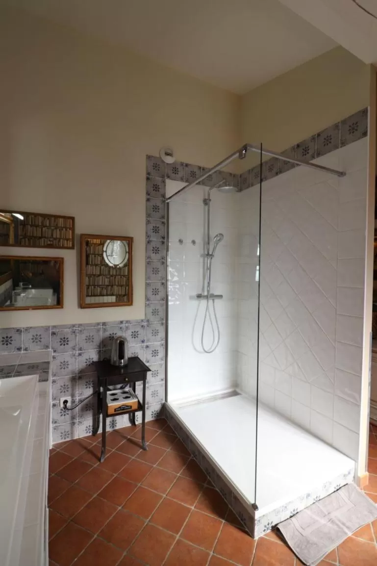 Shower in La Maison du Frene