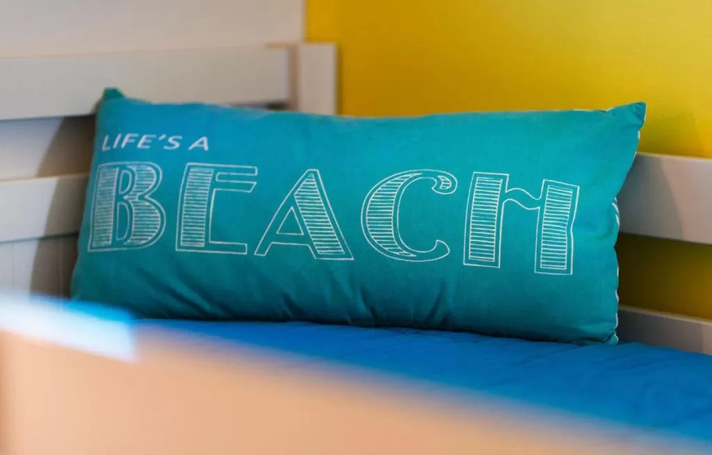 Bed in Rydges Esplanade Resort Cairns