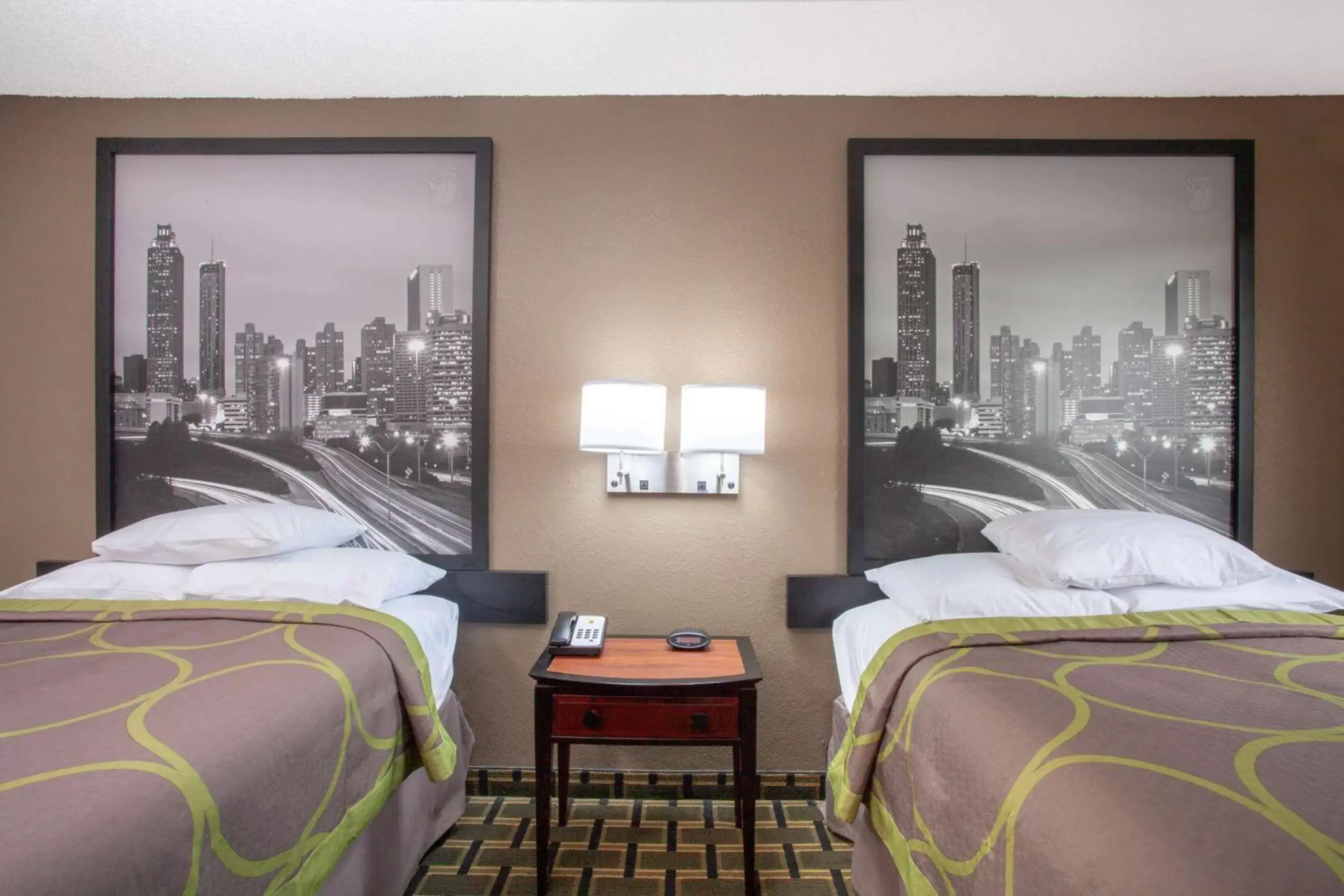 Double Room with Two Double Beds - Non-Smoking in Super 8 by Wyndham Waycross GA Double Room with Two Double Beds - Non-Smoking in Super 8 by Wyndham Waycross GA