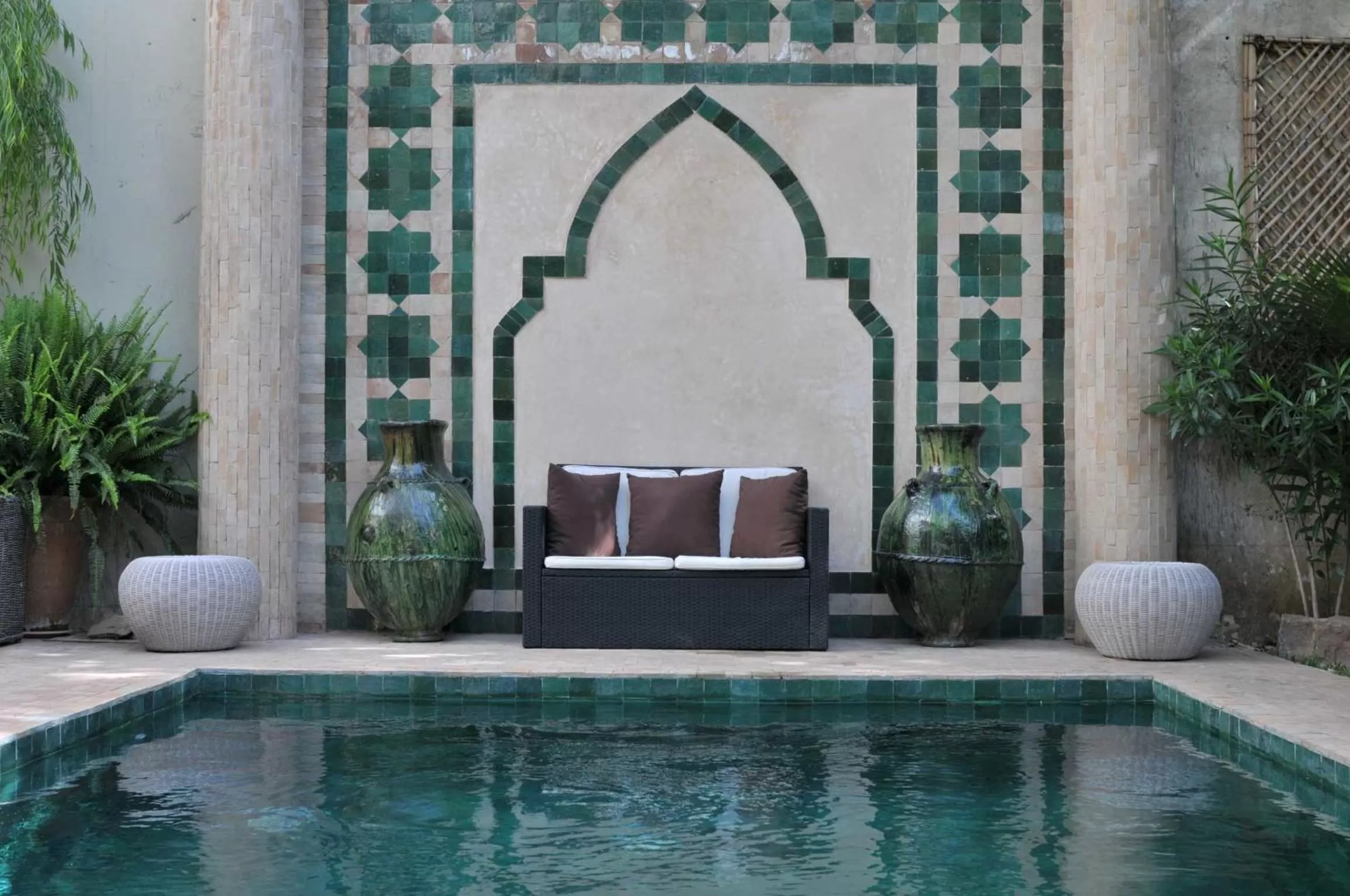 Swimming pool in La Maison de Tanger