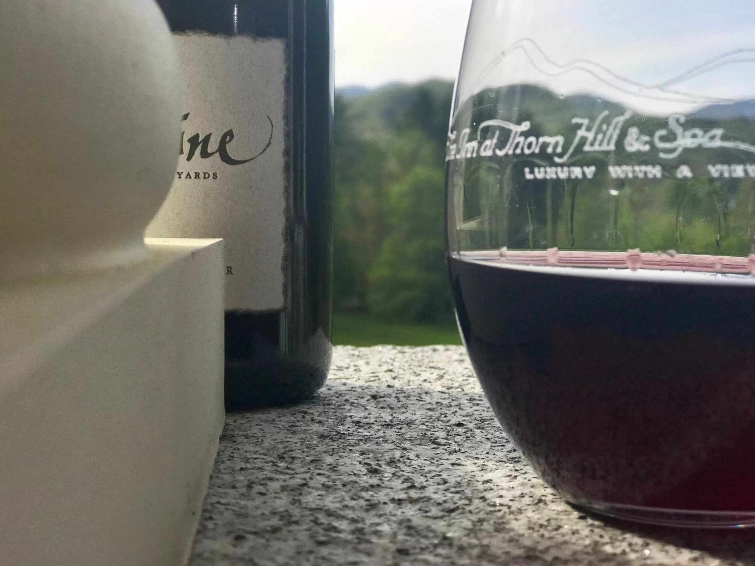 Alcoholic drinks in The Inn at Thorn Hill