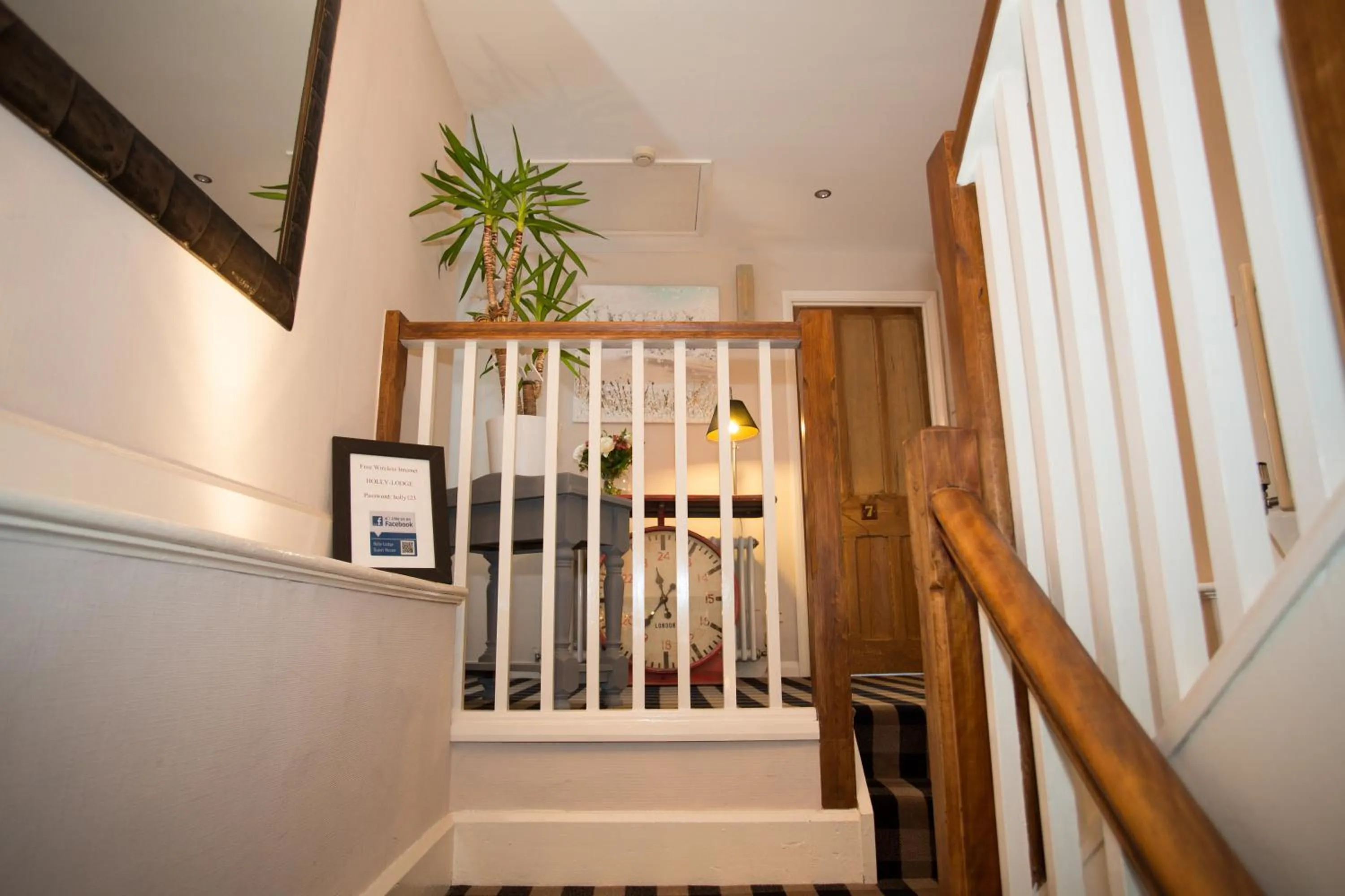 Decorative detail, Bed in Holly Lodge Guest House with FREE off site health club