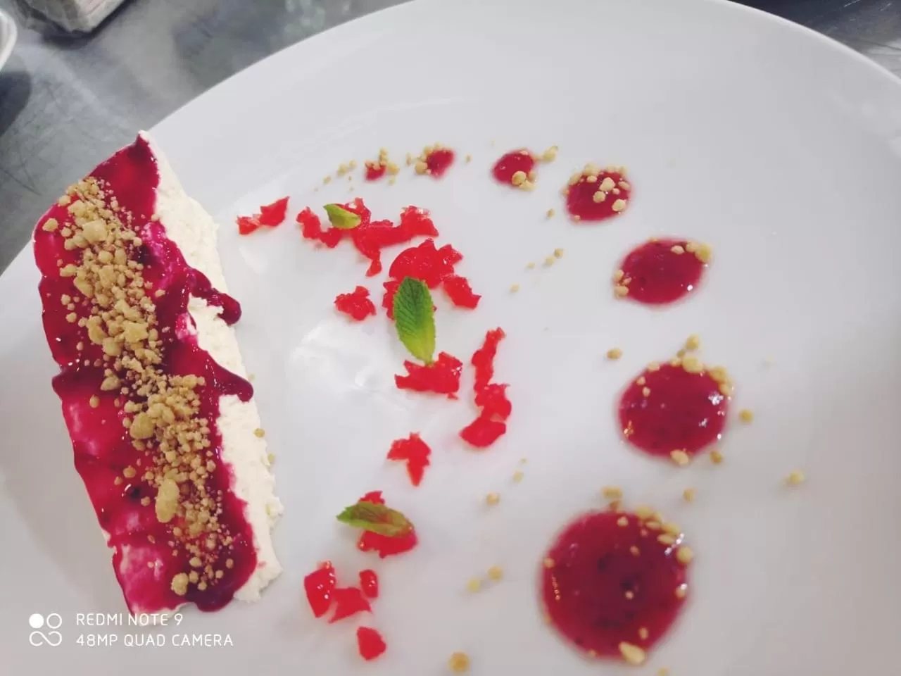 Food in Hotel Refugio Pozo Azul