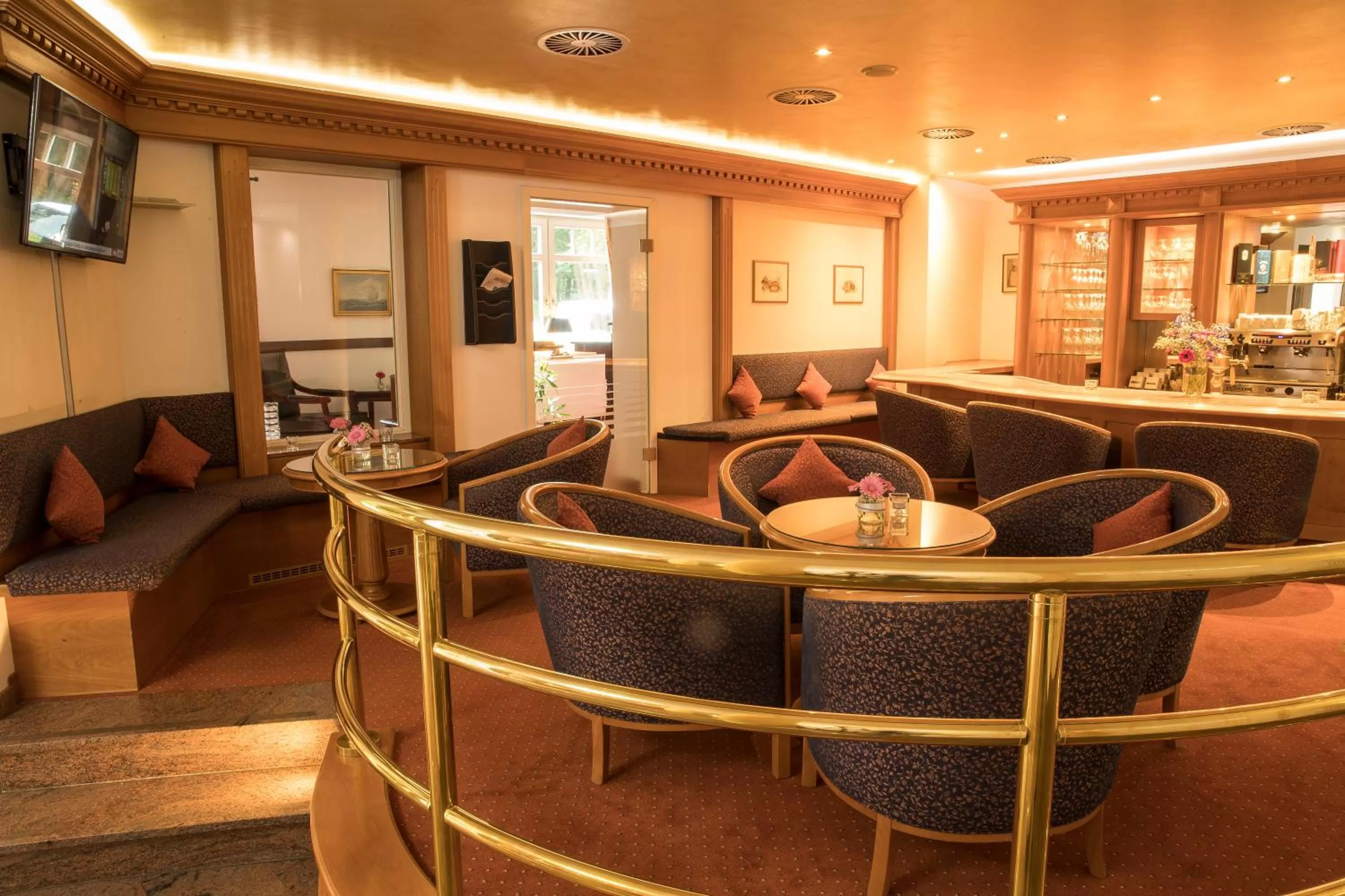 Lounge or bar in Kurhaus am Inselsee