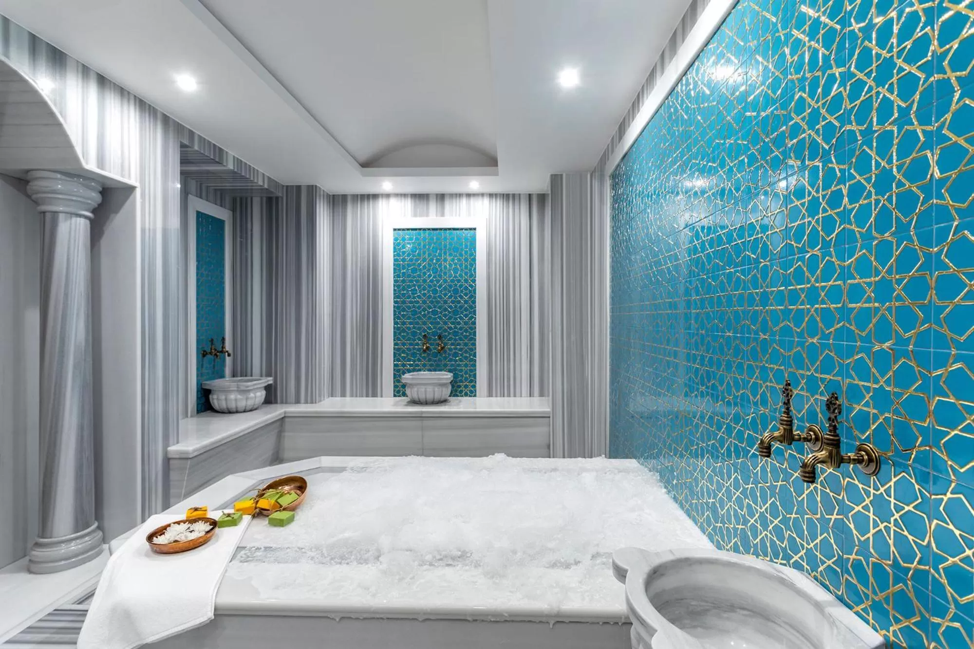 Hot Spring Bath in Vital Hotel Fulya Istanbul Sisli