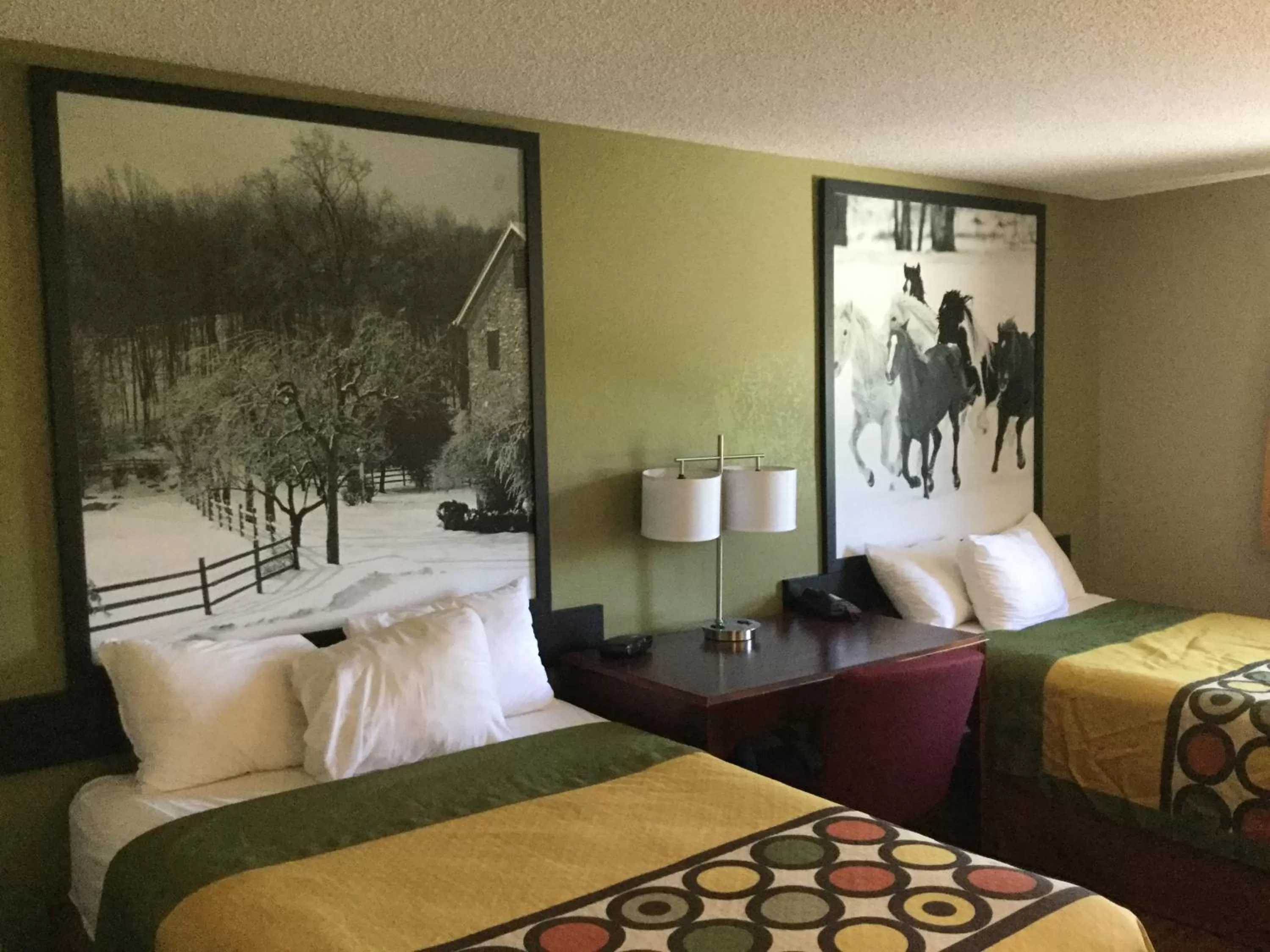 Bed in Super 8 by Wyndham Amsterdam