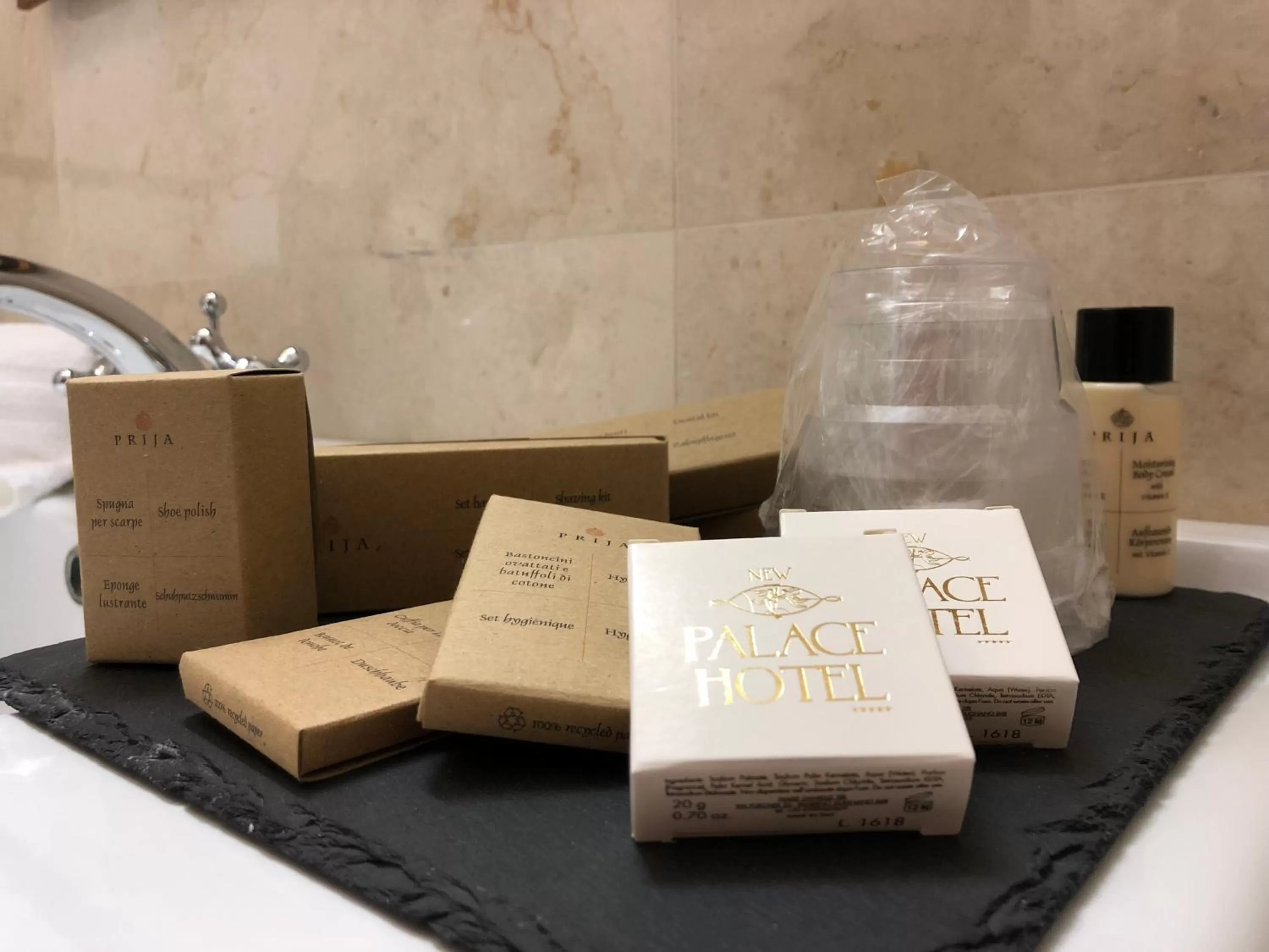 Bathroom in Grand Hotel Palace