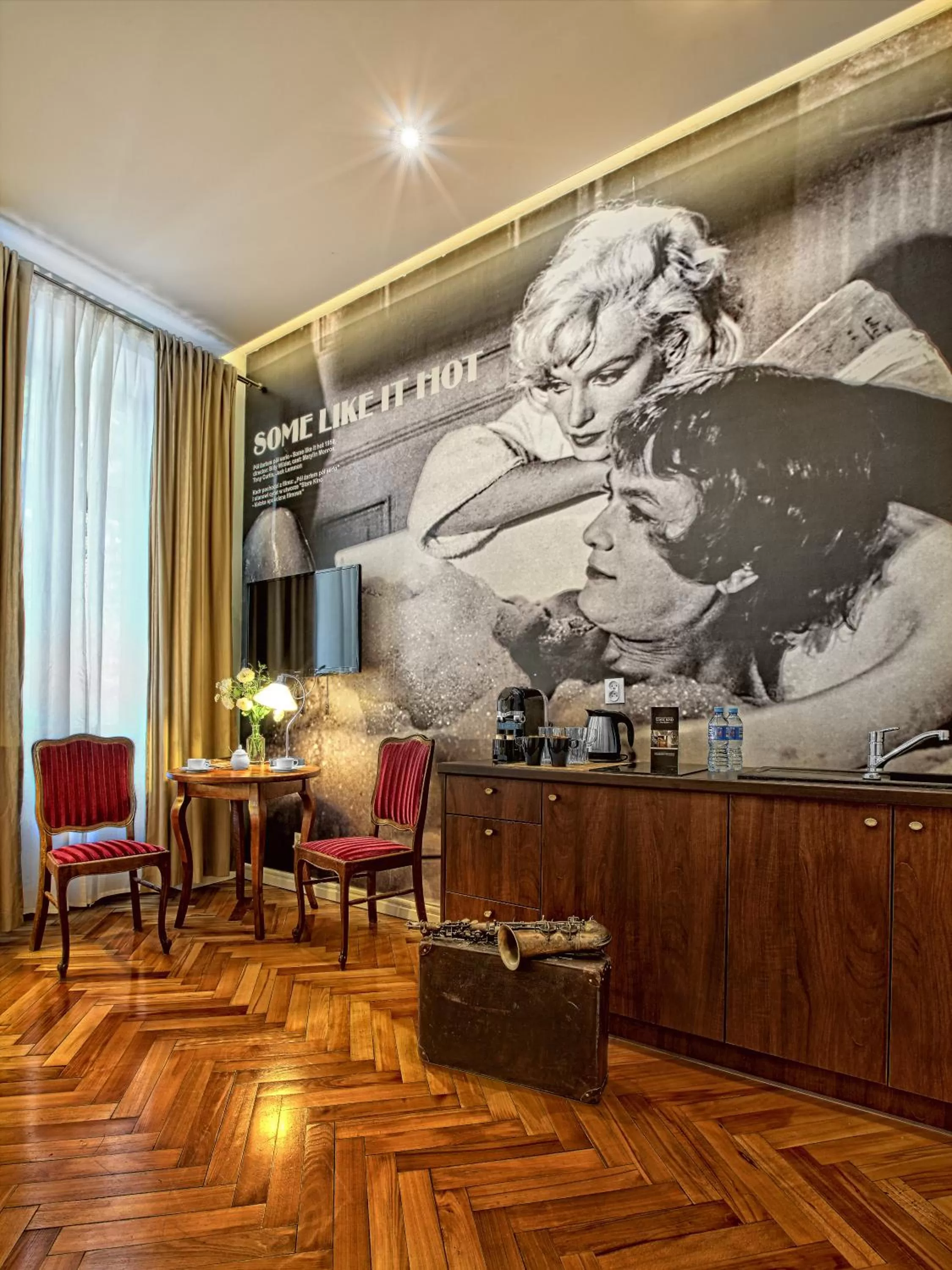 Photo of the whole room in Stare Kino Cinema Residence