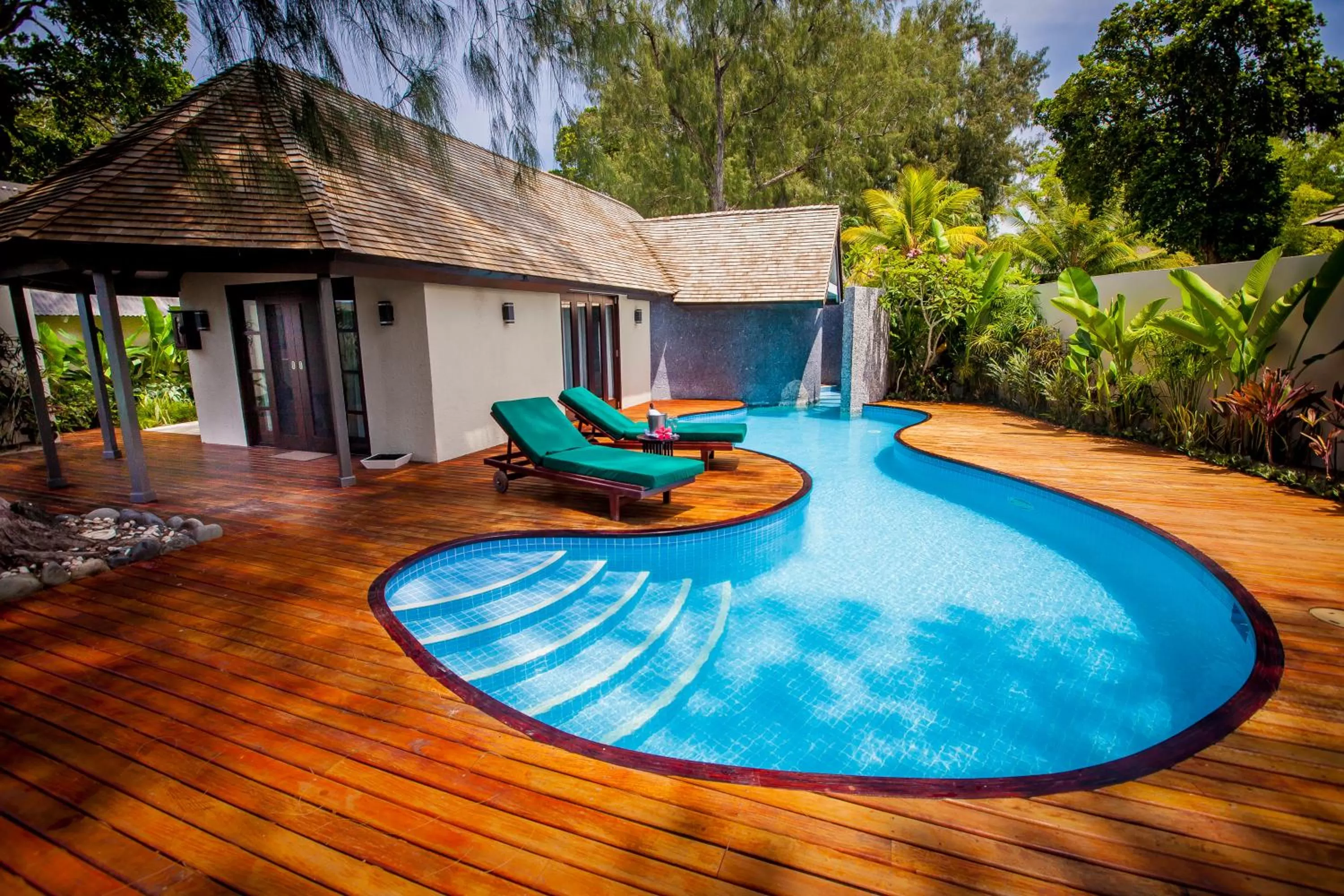 Swimming pool in Warwick Le Lagon Resort & Spa, Vanuatu