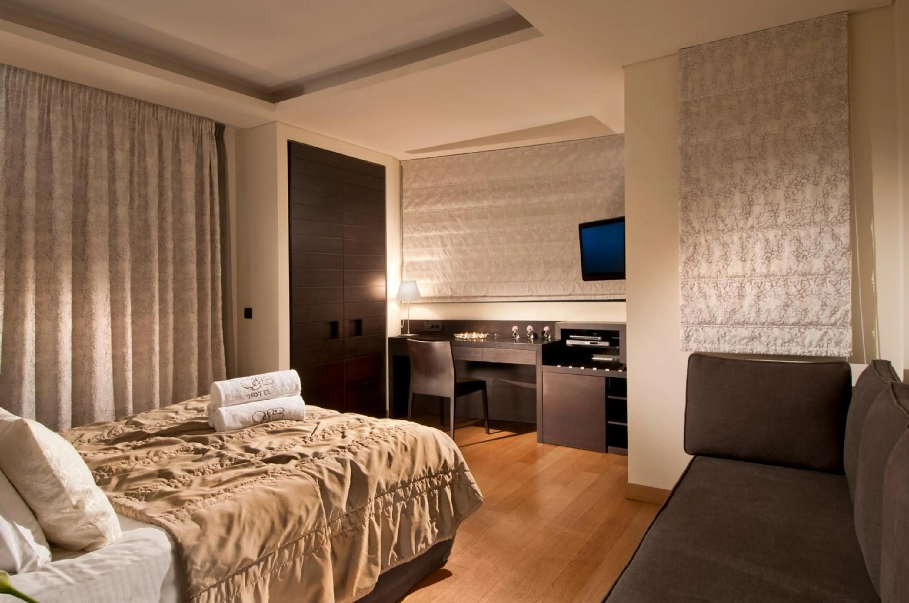 Bedroom, Bed in O&B Athens Boutique Hotel
