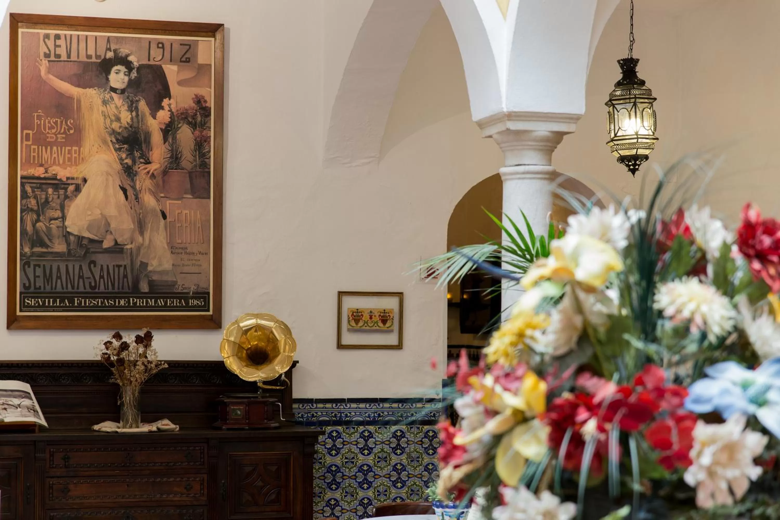 Patio in Hotel Abanico Casa Palacio