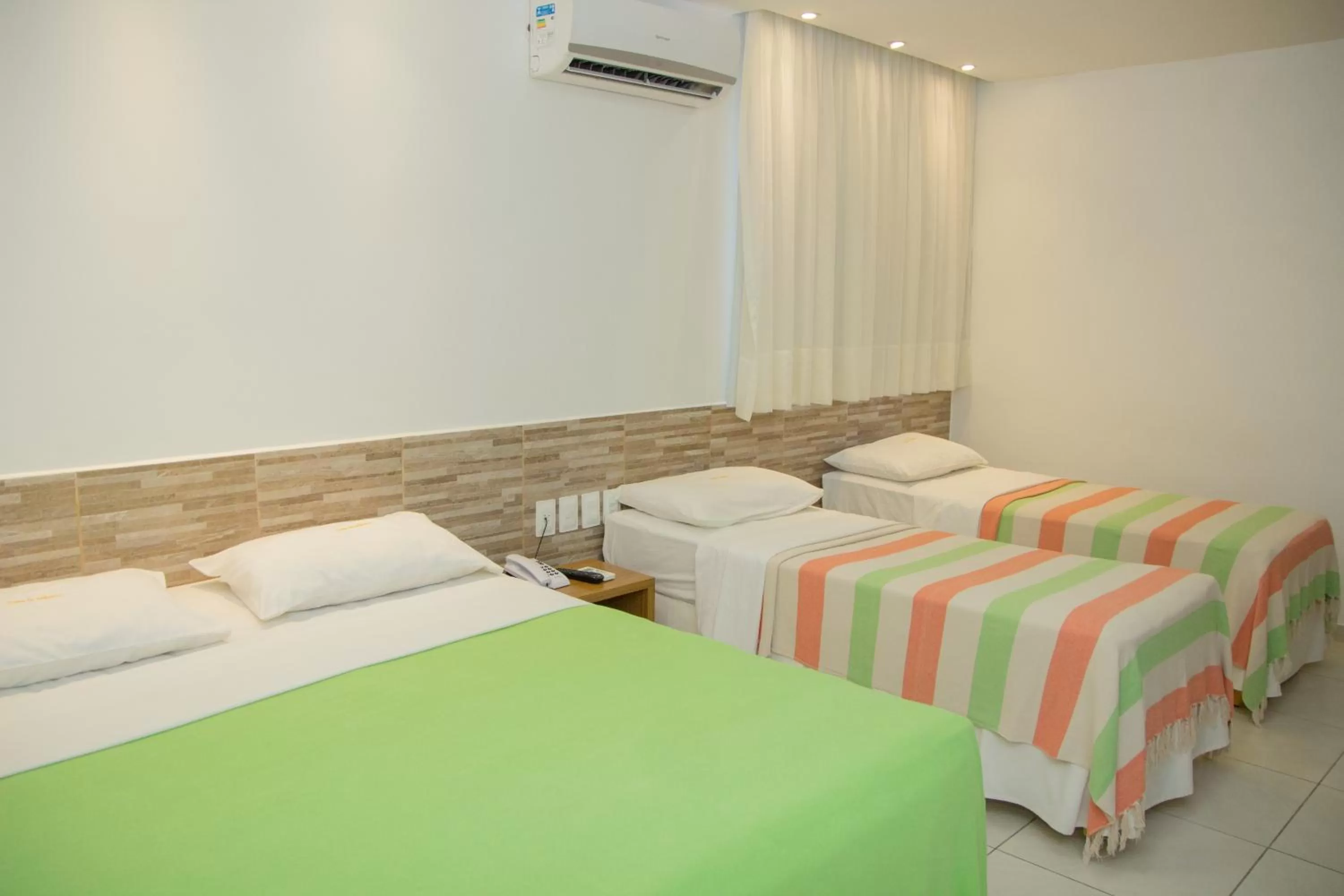 Bed in Hotel Costa do Atlântico