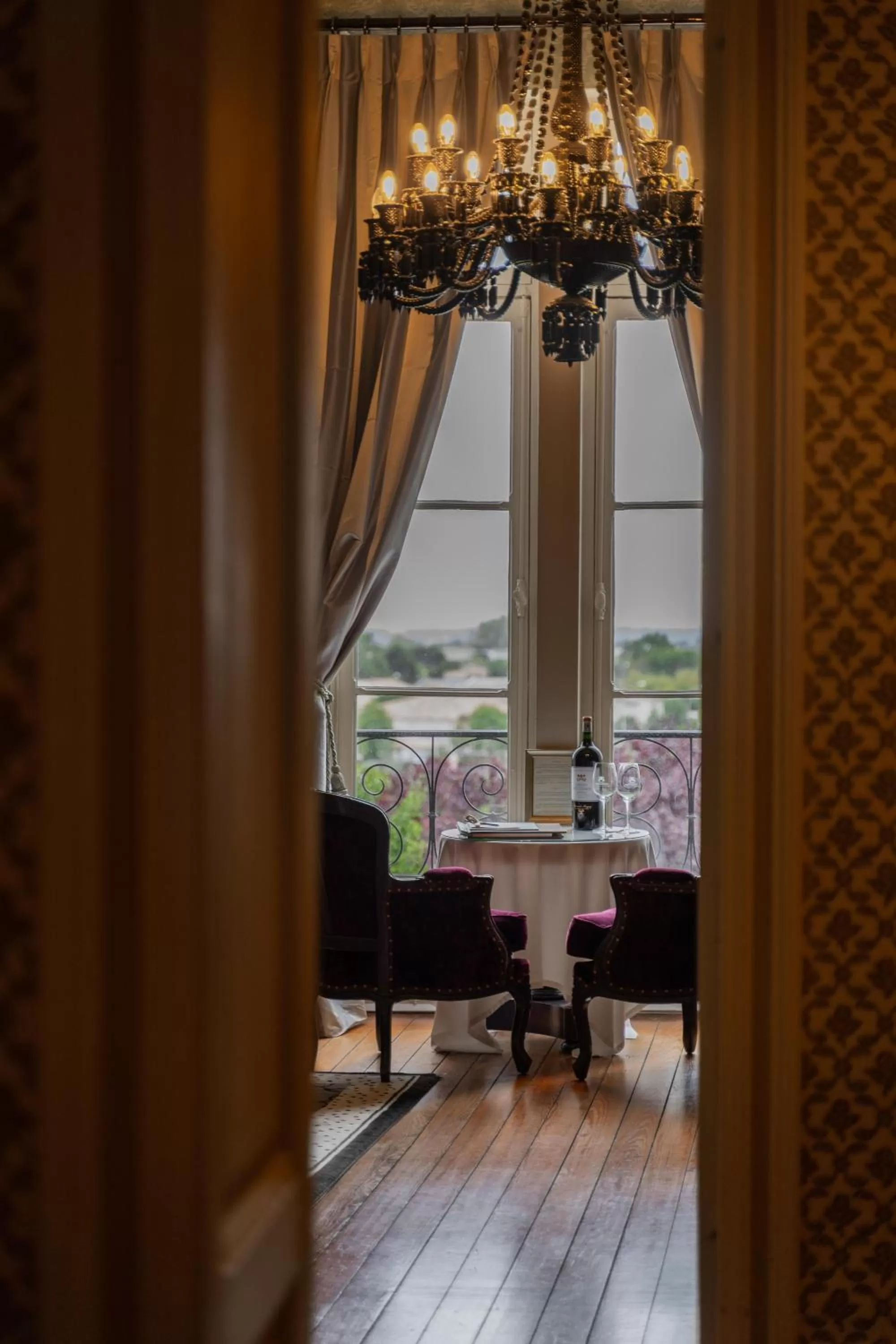 Bedroom in Château Pape Clément