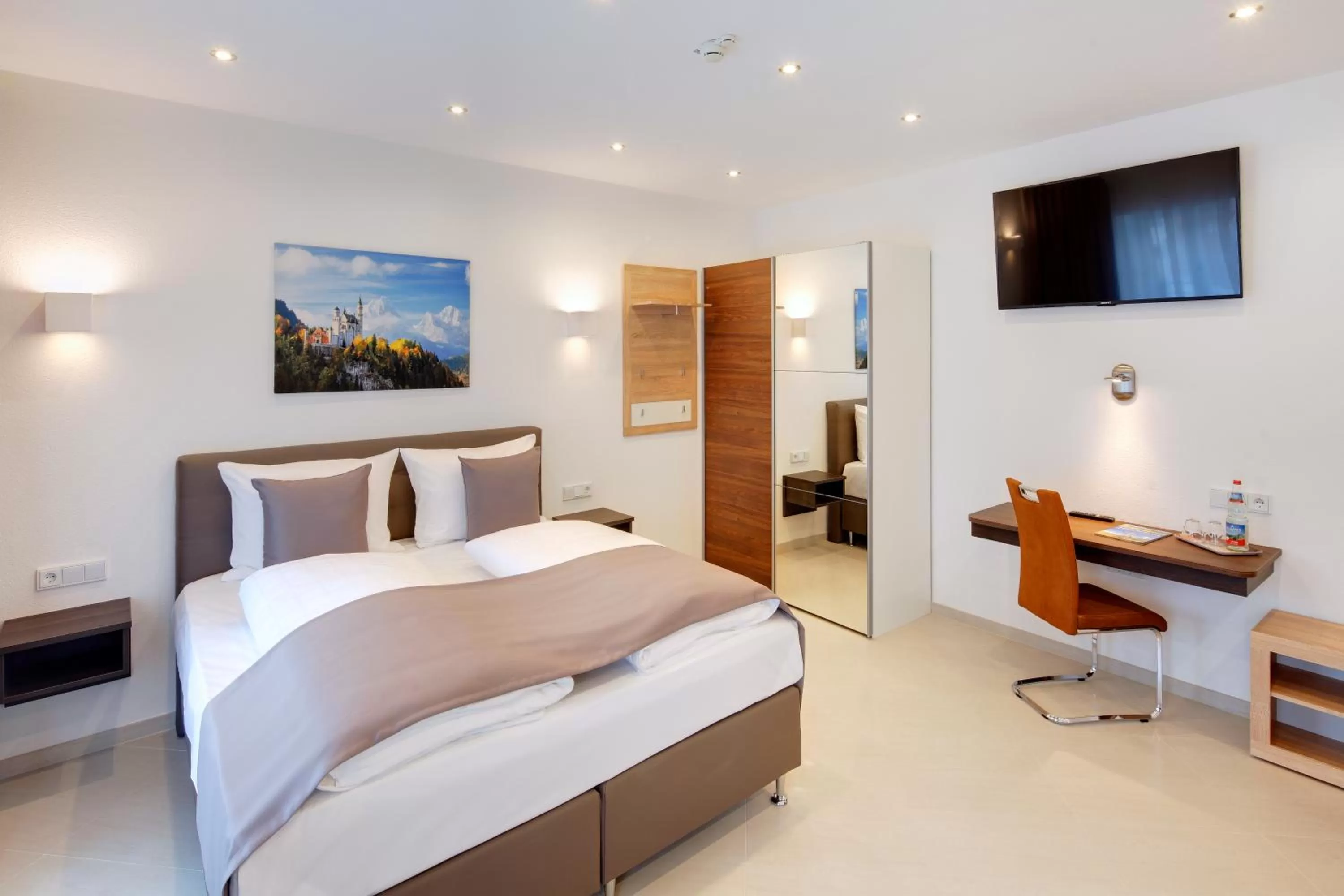 Bed in Hotel Füssen