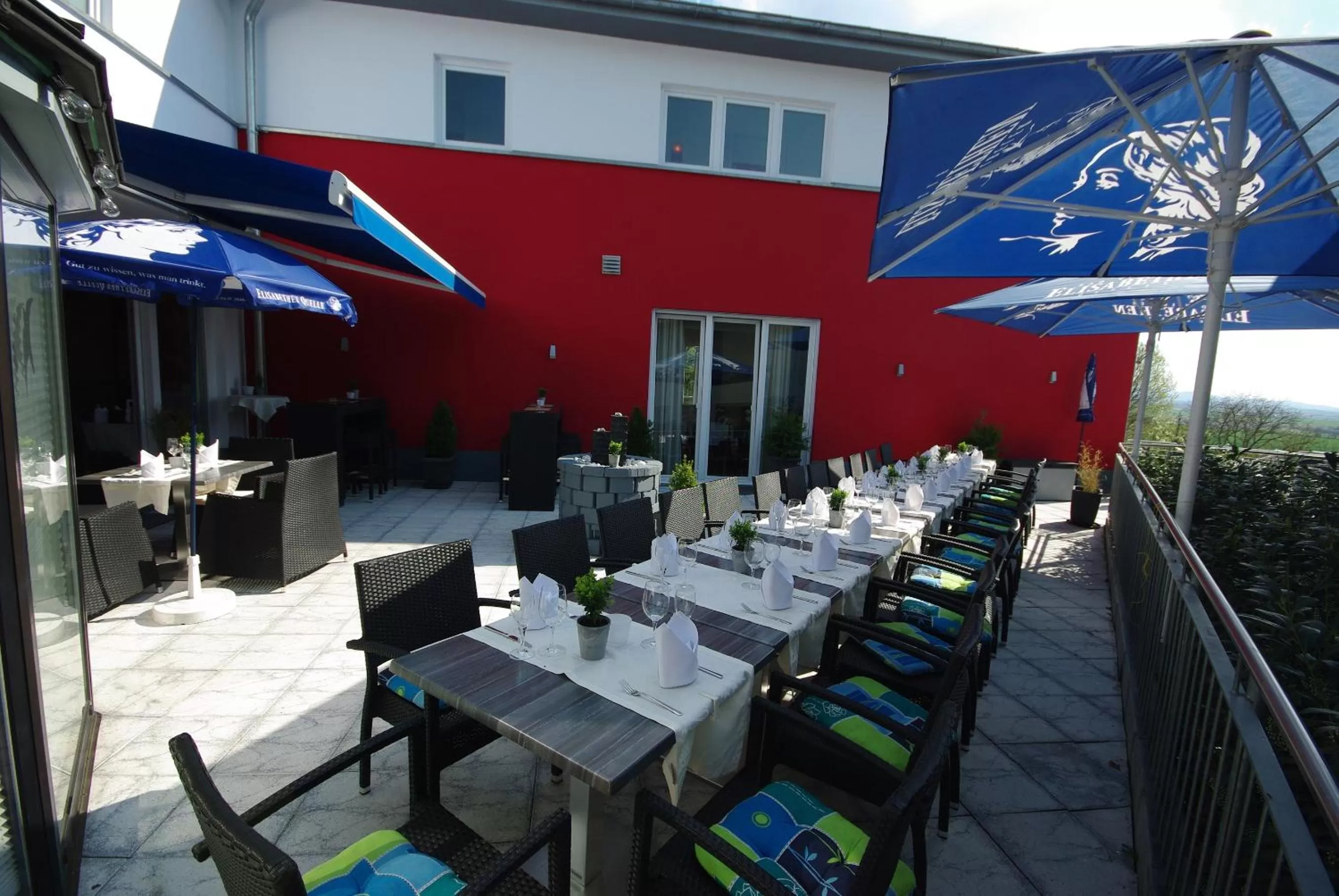 Patio in Hotel Jakob