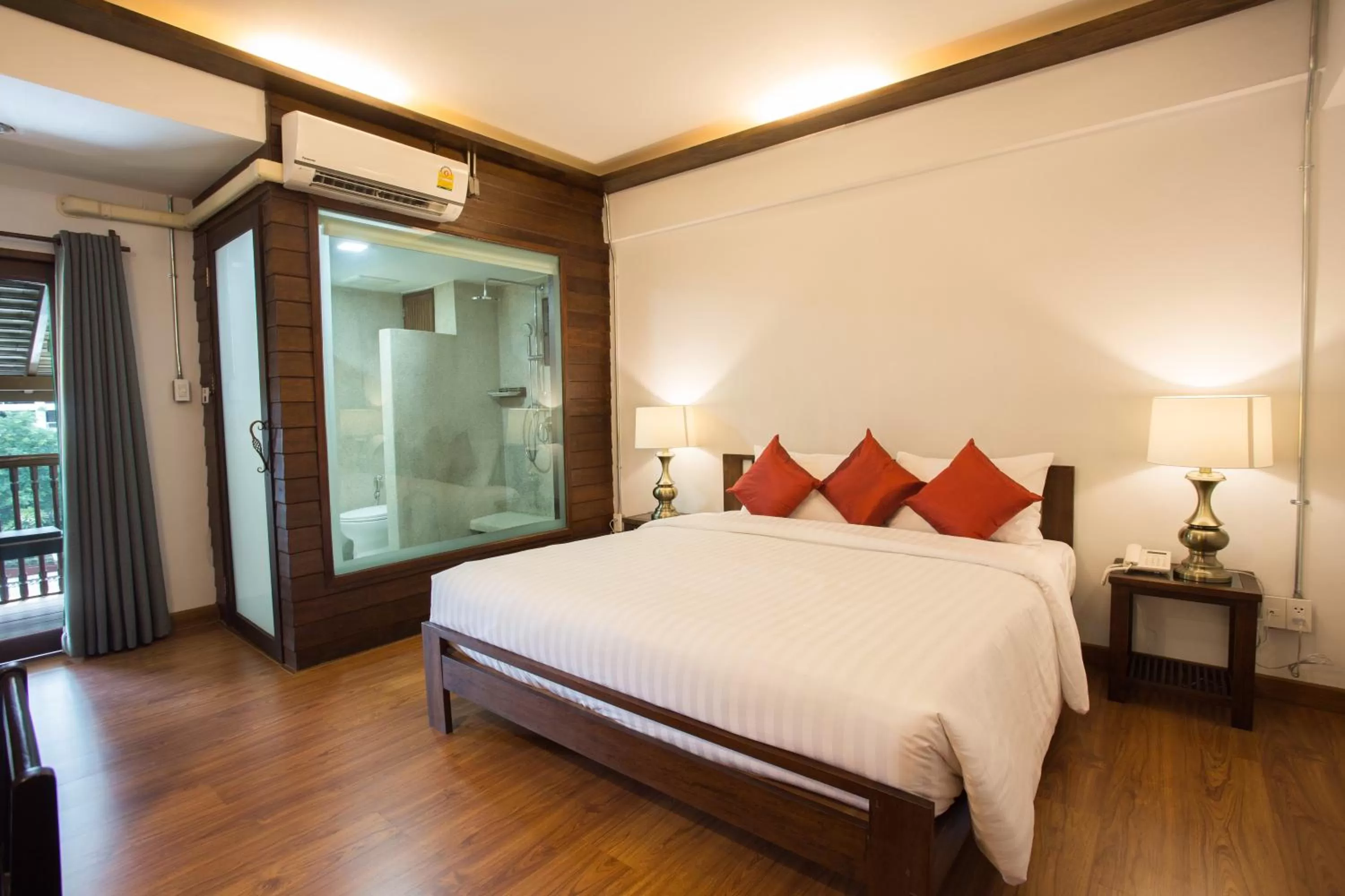 Bed in Night Bazaar Inn