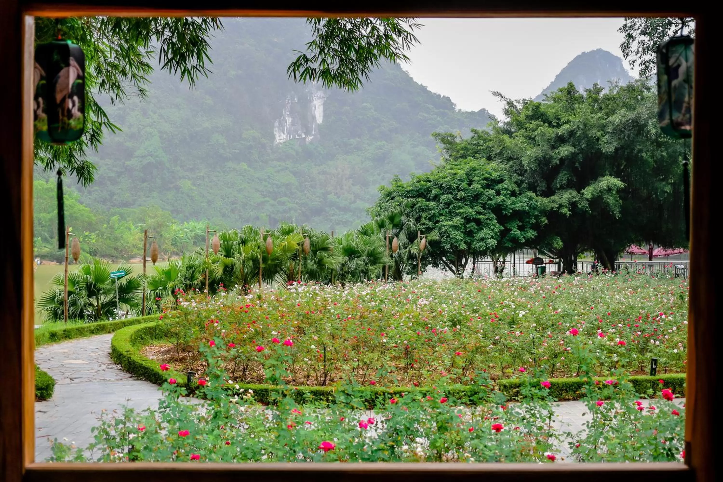 Natural landscape in Thung Nham Resort