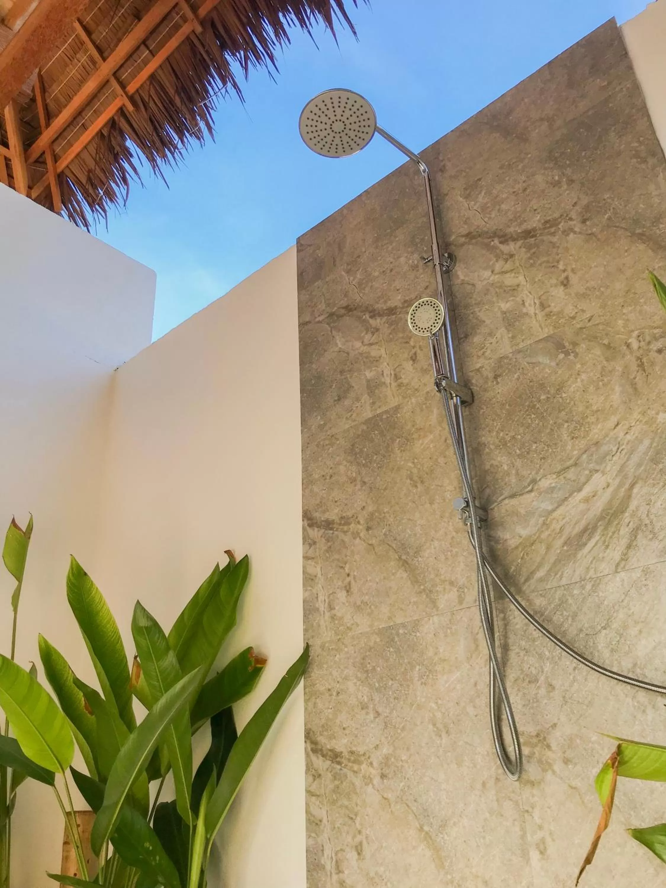 Shower in Mandala Tribe Treehouses