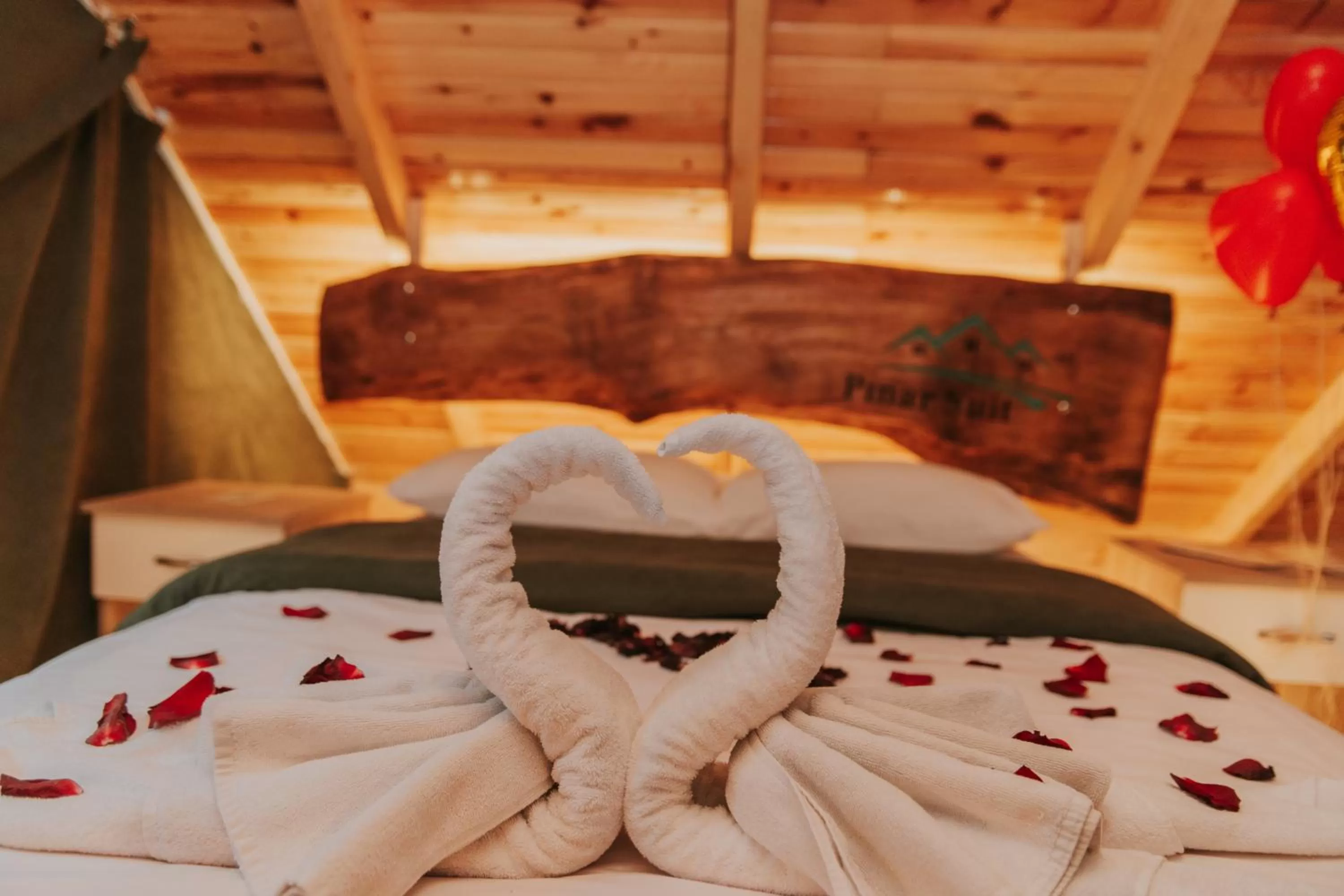 Bedroom in Pınar Suit Bungalow