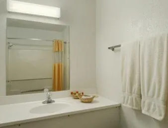 Bathroom in Days Inn by Wyndham Gallup