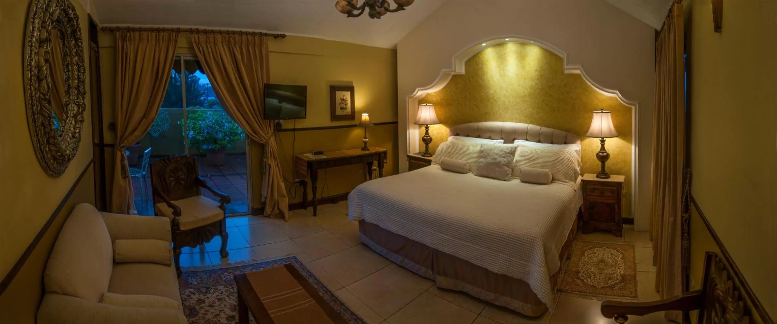 Bed in Hostal Villa Toscana