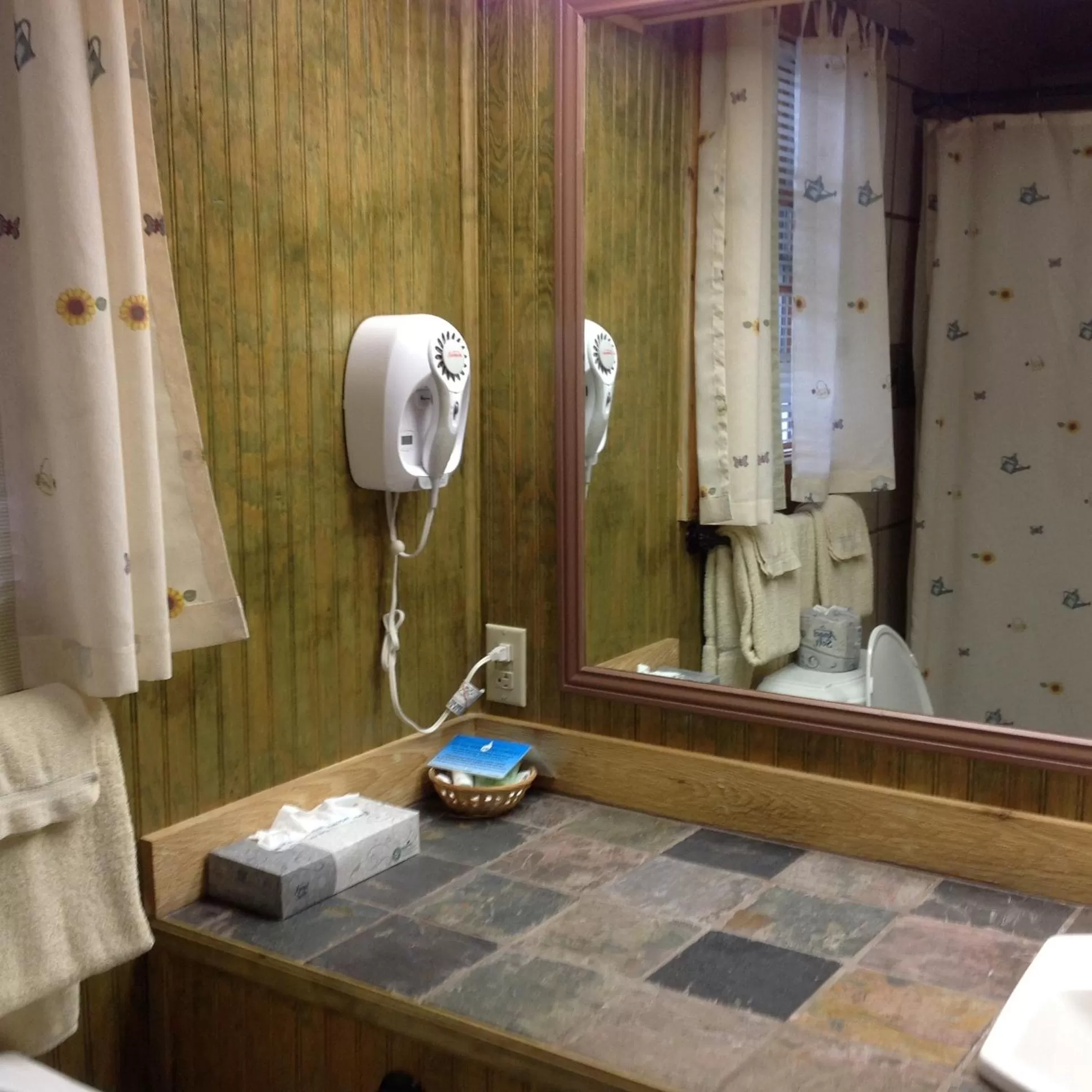 Bathroom in Boxwood Lodge Blowing Rock near Boone-University