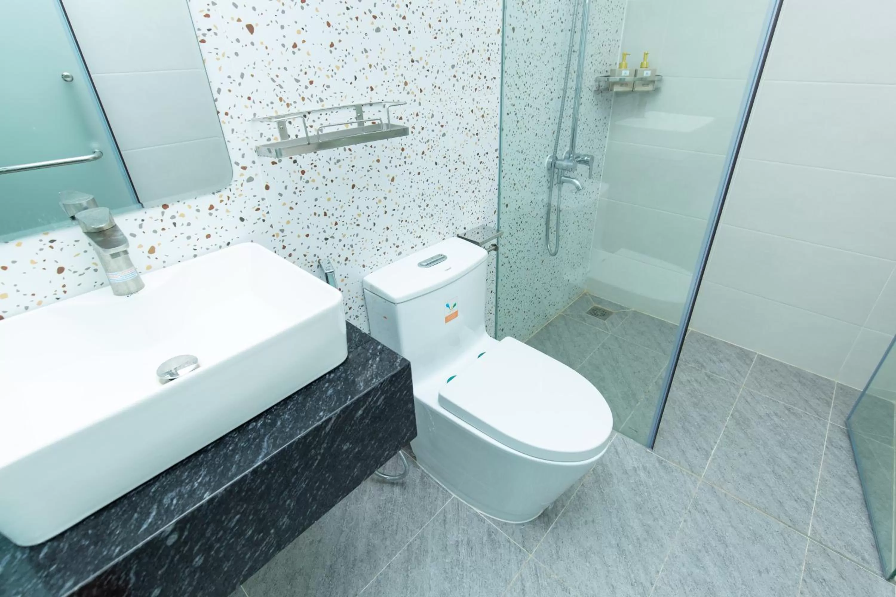 Toilet in BOBO Boutique Hotel