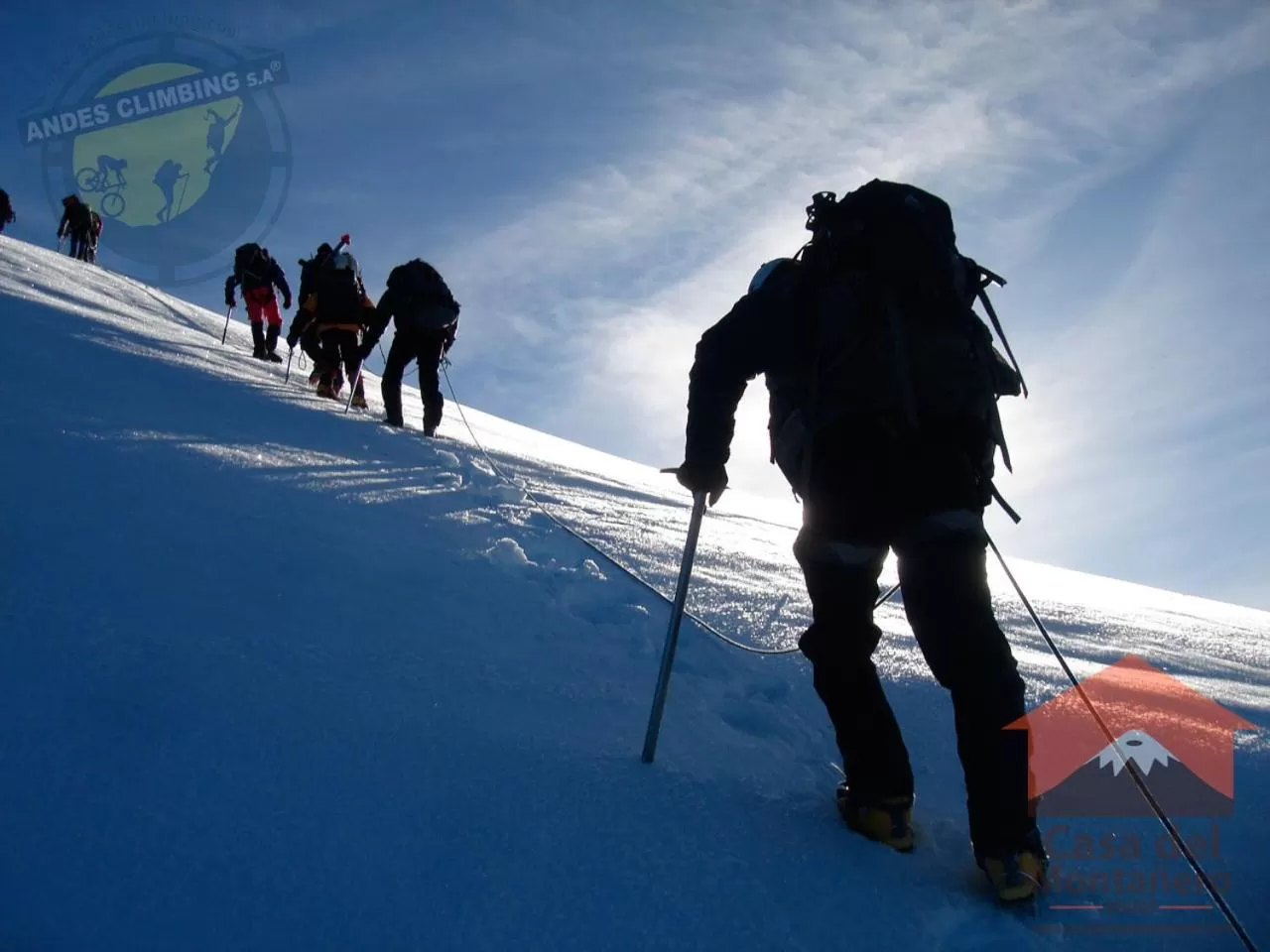 Hiking, Winter in Casa del Montañero