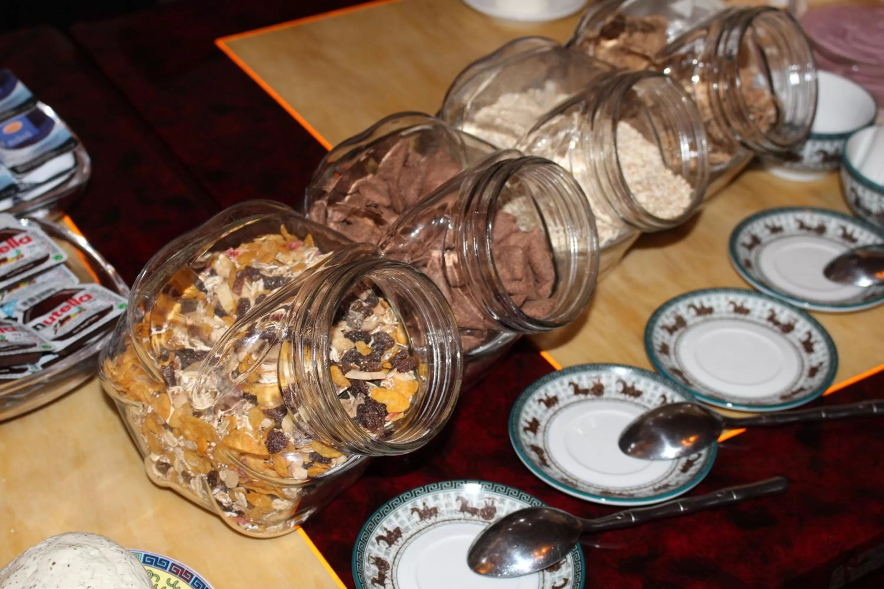 Food close-up in Hotel-Restaurant Heute