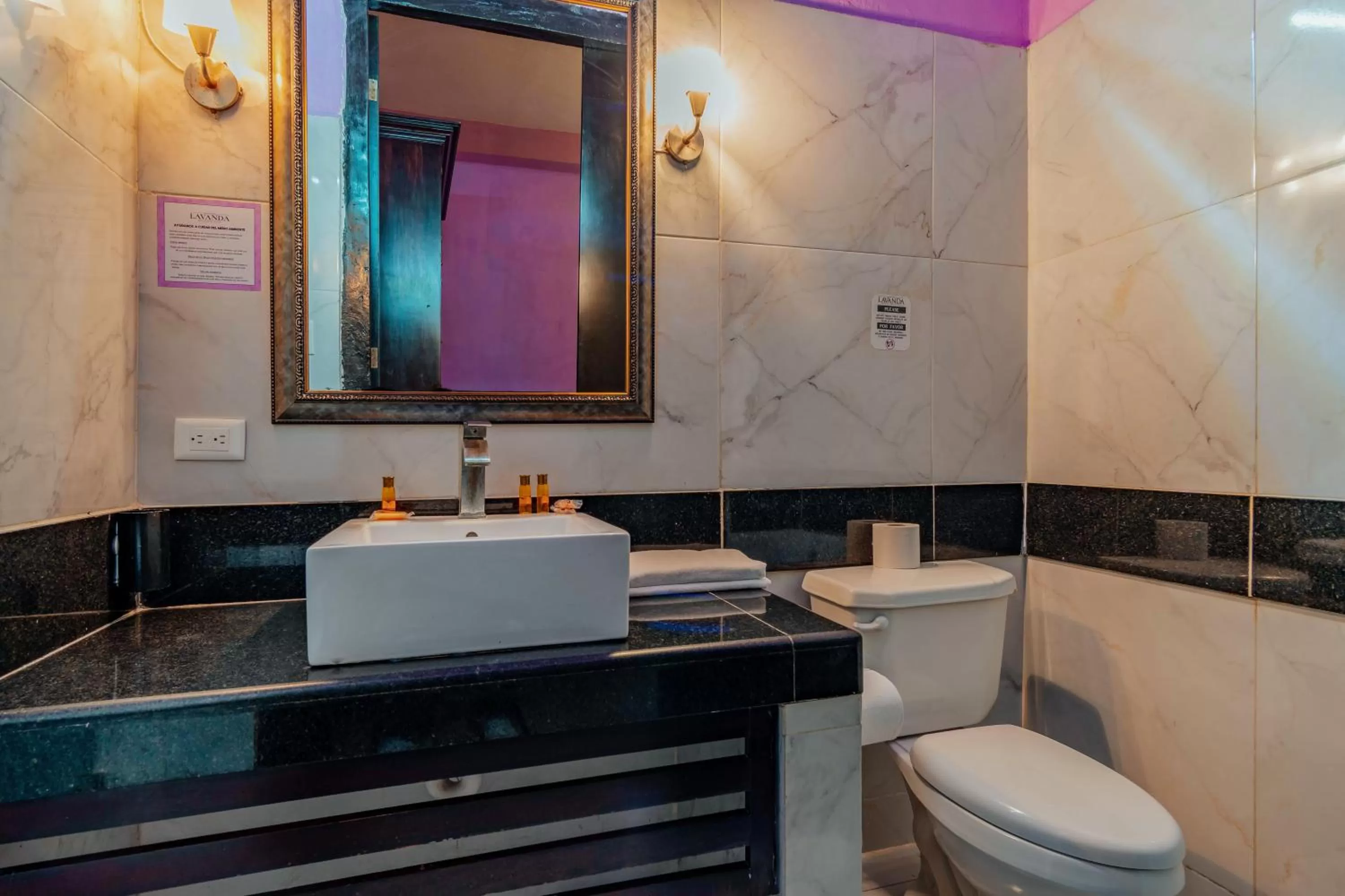 Bathroom in Hotel Lavanda CAS Merida