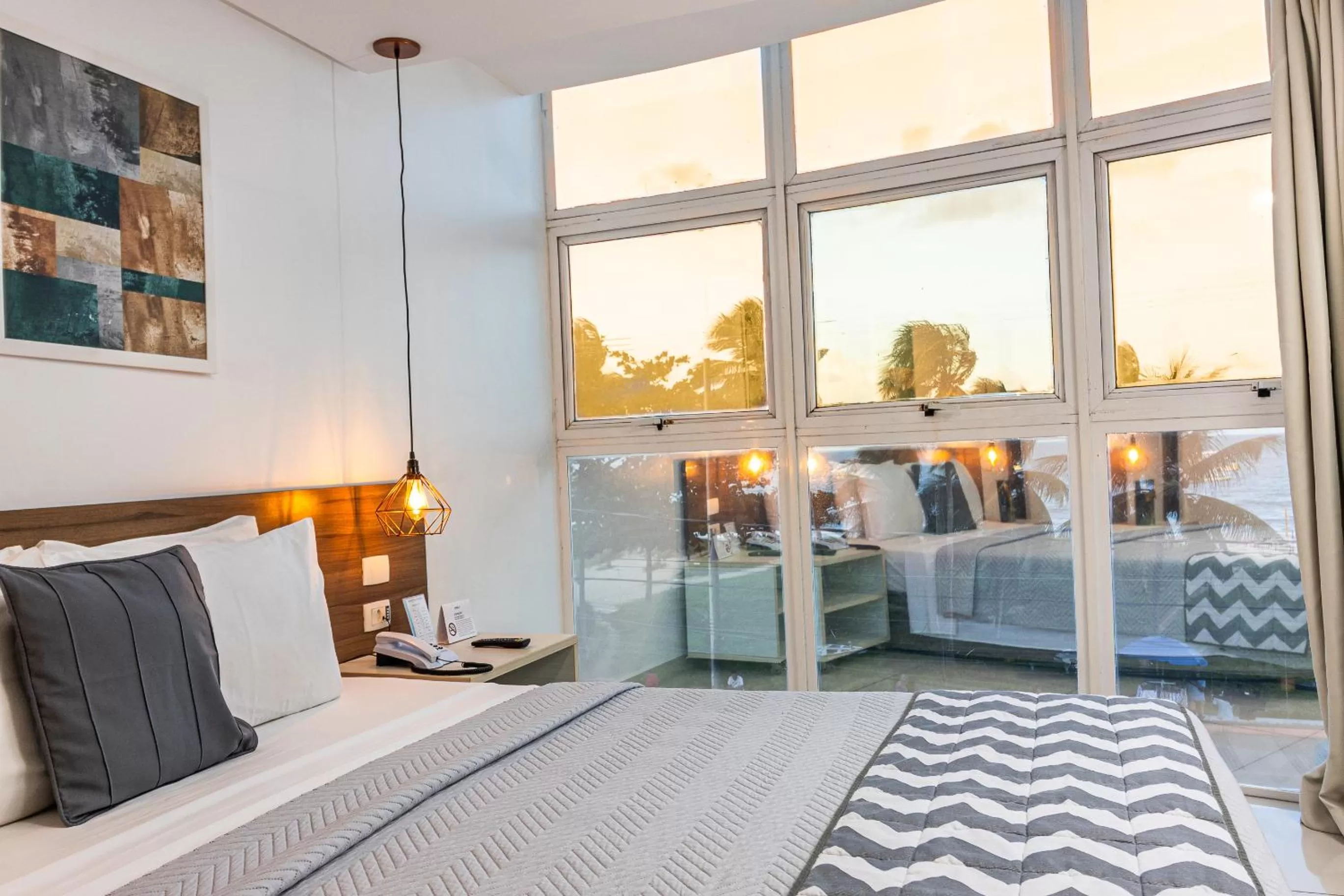 Bedroom, Bed in Nobile Suítes Tambaú