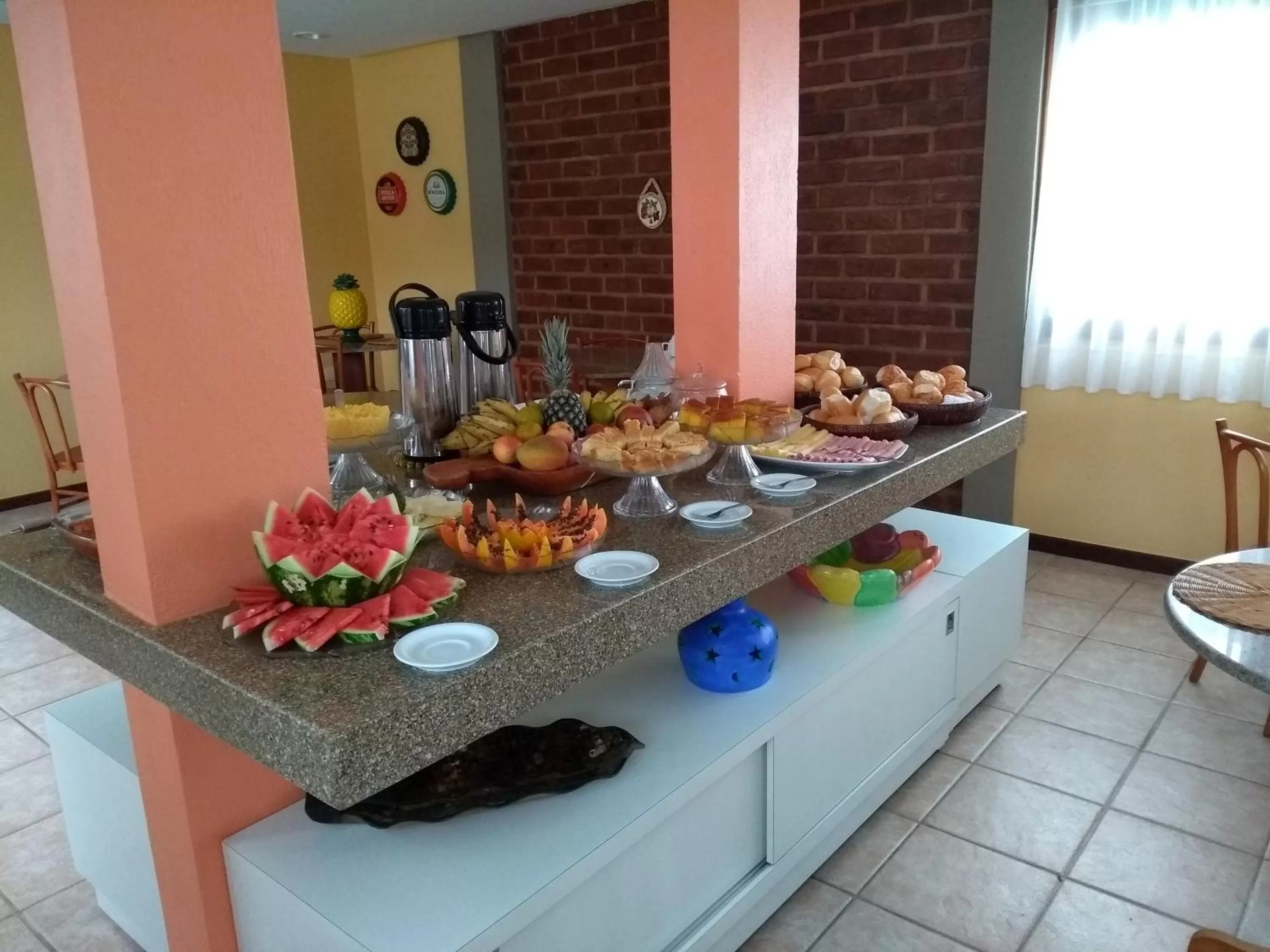 Breakfast in Pousada e Chale Porto Paraiso