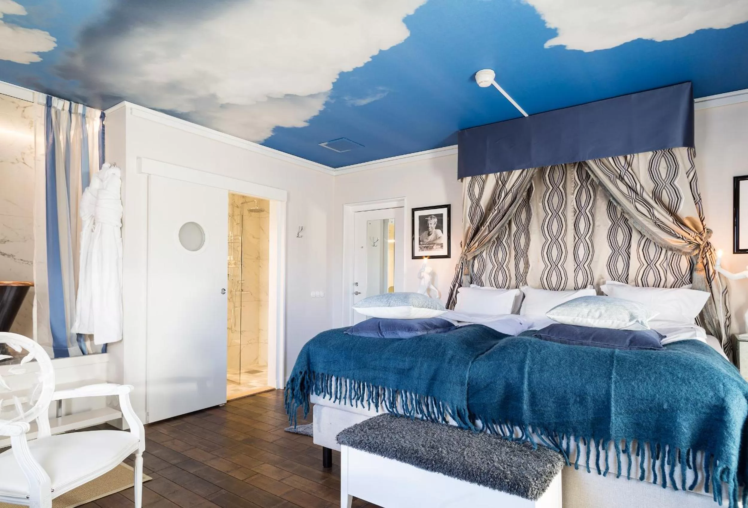 Bedroom, Bed in Bomans Hotell i Trosa