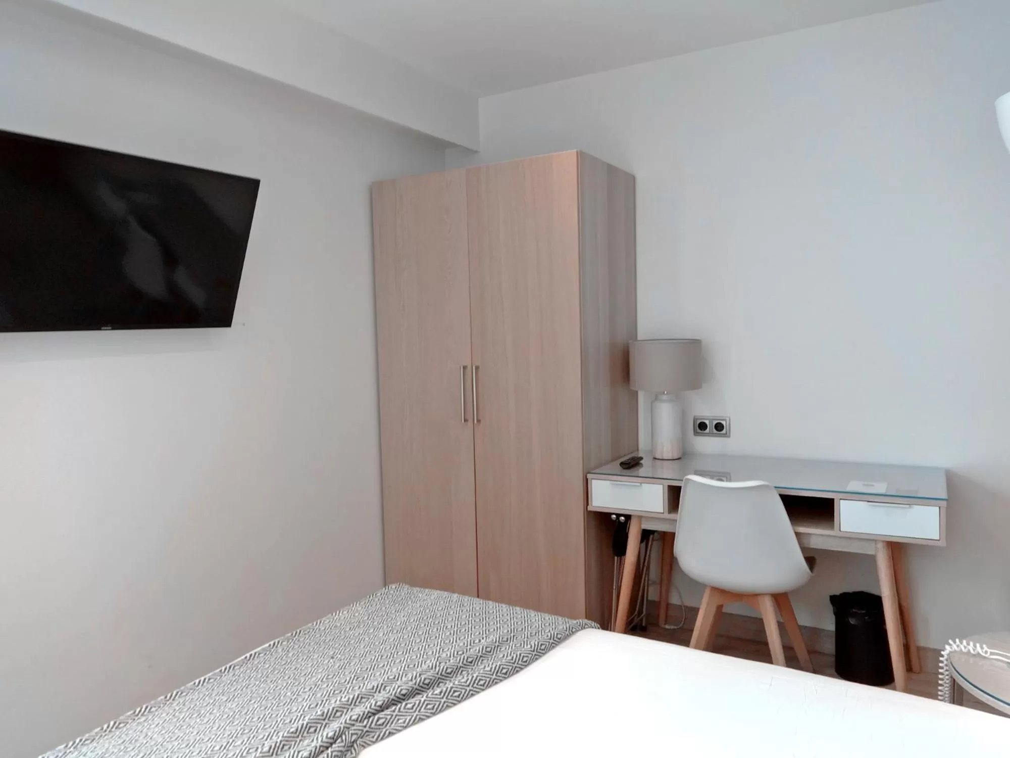 Bed in Hotel Lloret Ramblas