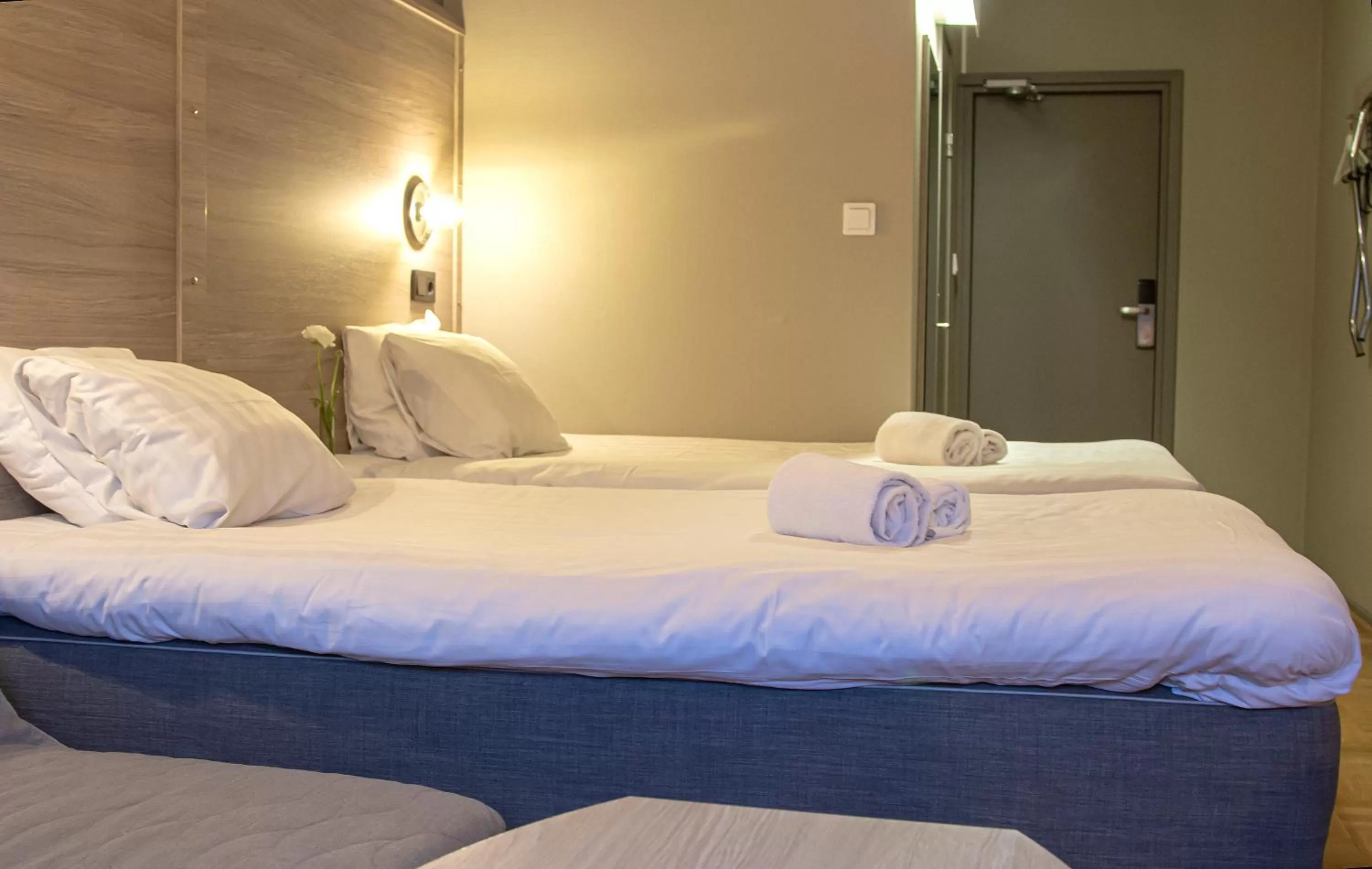 Bed in Hotell Stinsen