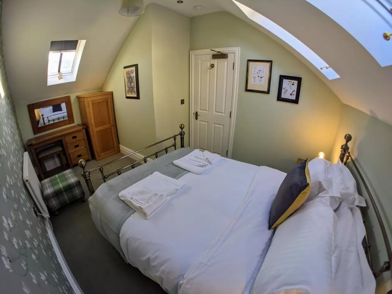 Bed in Railway Hotel