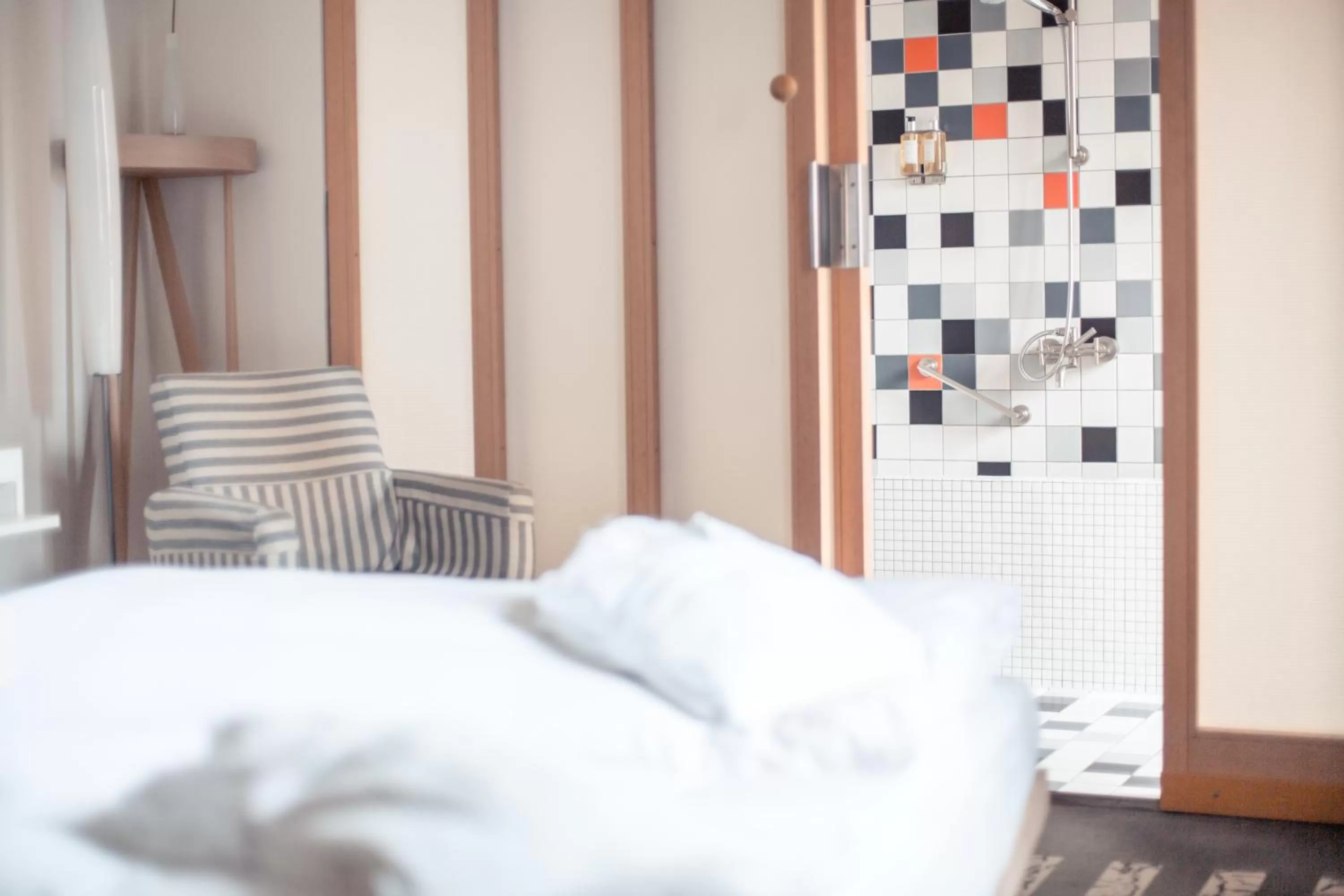 Bed in Hotel Bleibtreu Berlin by Golden Tulip