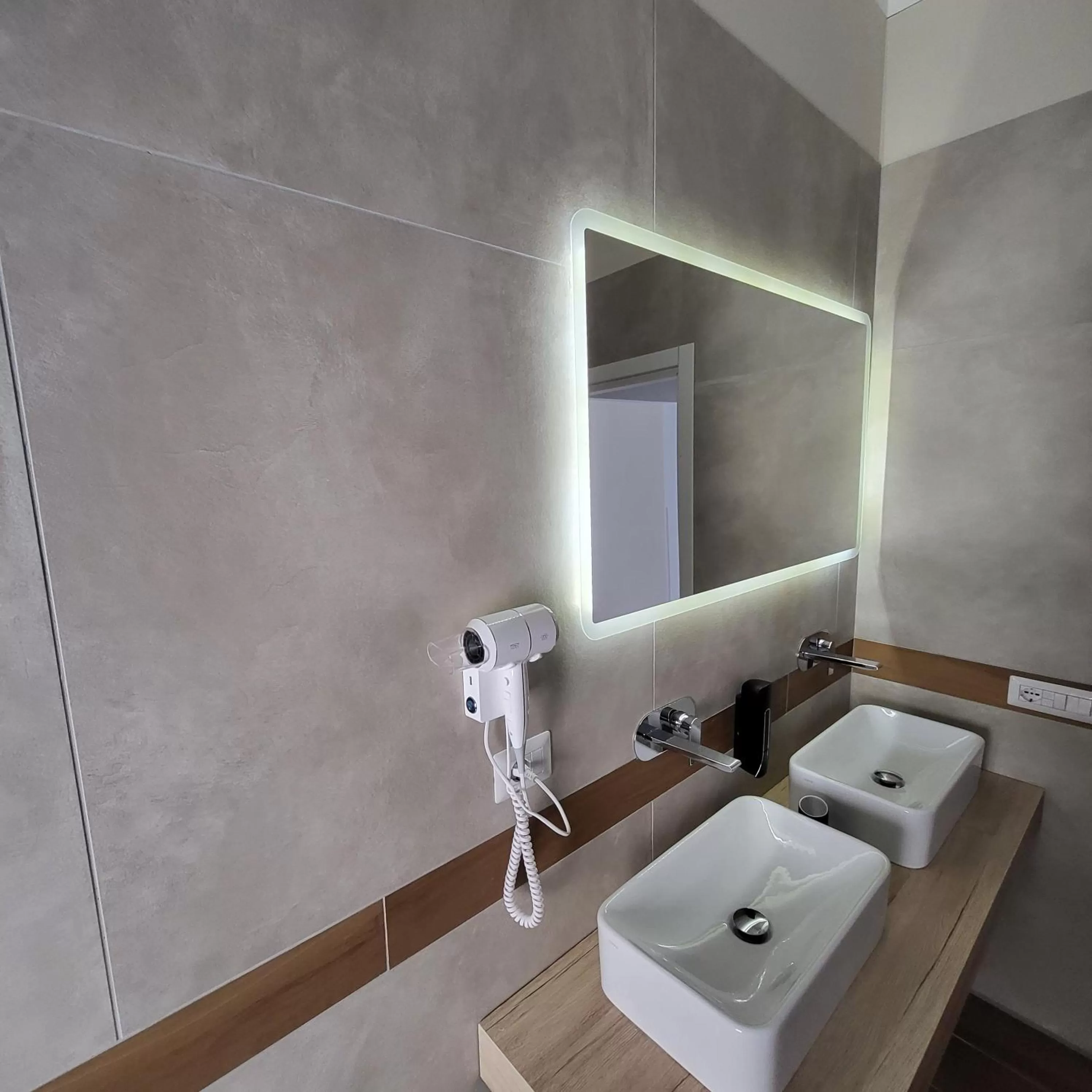Bathroom in B&B Salerno Urban Suite 57