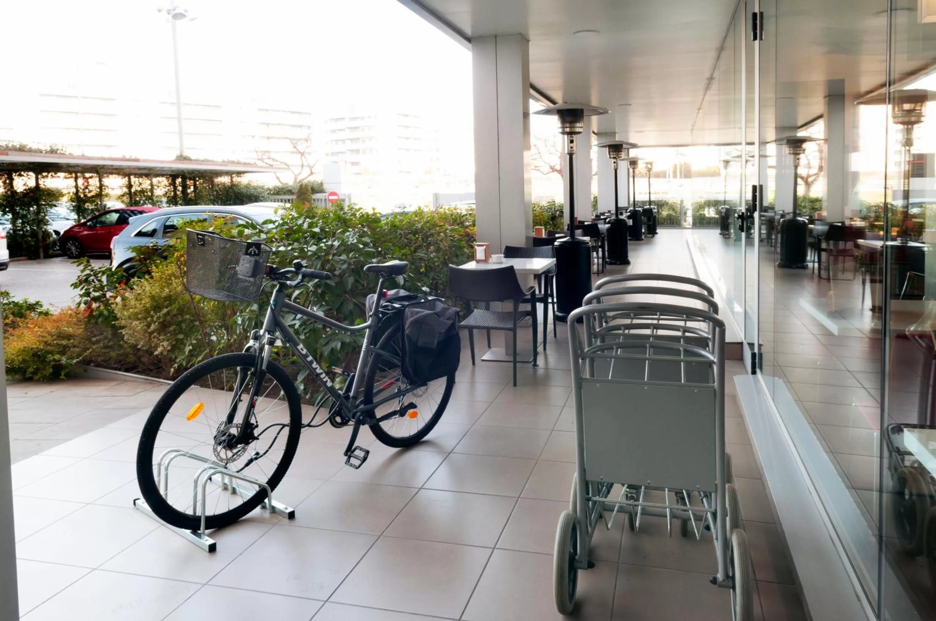 Balcony/Terrace in Ibis Lleida