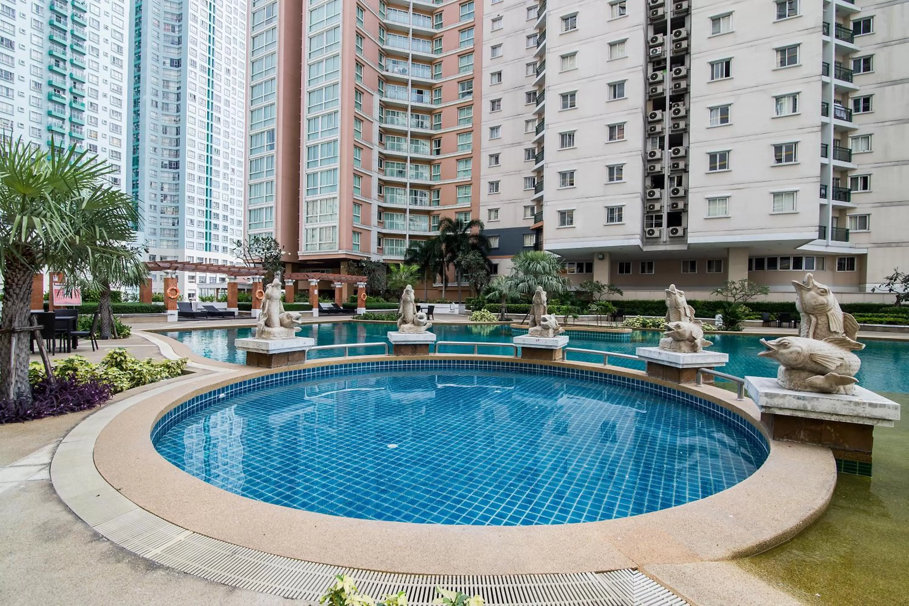 Swimming pool in The Narathiwas Hotel & Residence Sathorn Bangkok