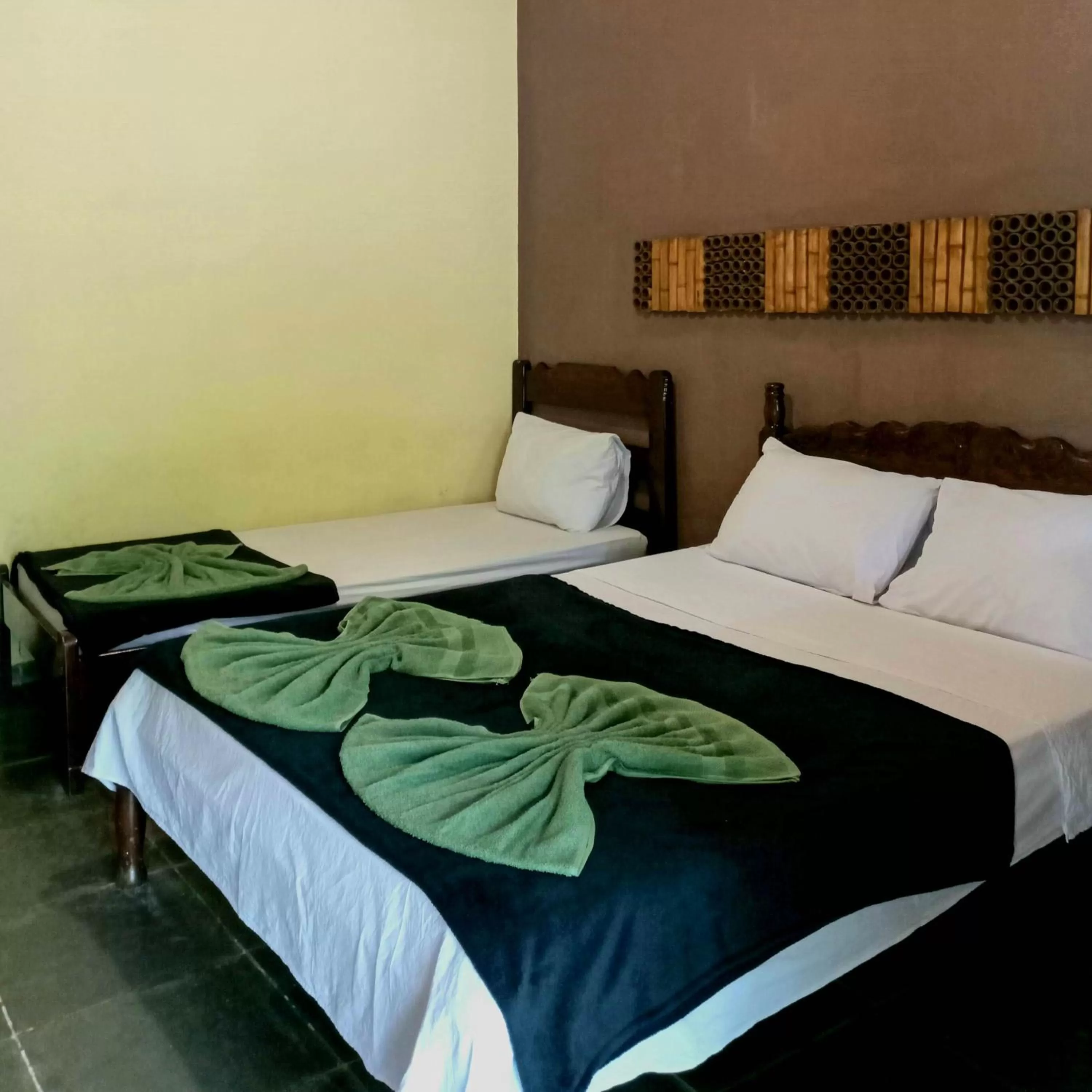 Bed in Pousada e Hostel Marthi