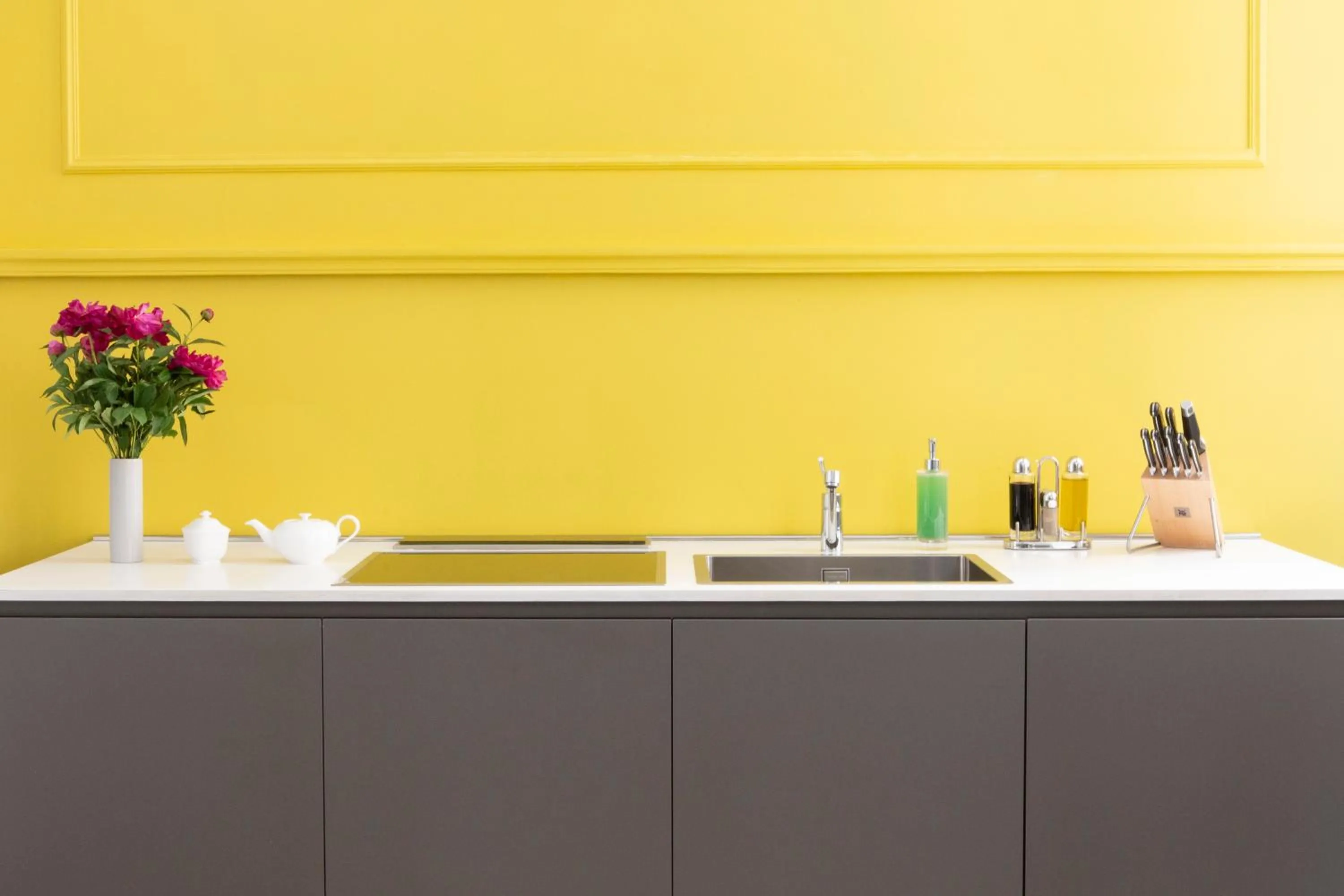 Kitchen or kitchenette in Le Quattro Dame Luxury Suites