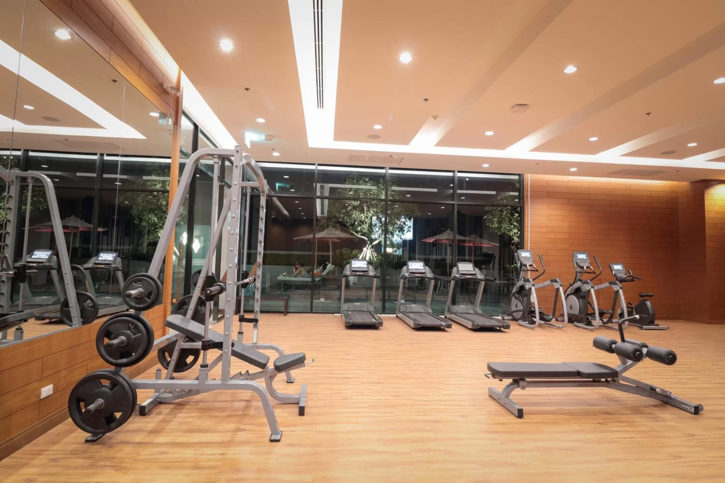 Fitness centre/facilities in Grand Fortune Hotel Nakhon Si Thammarat