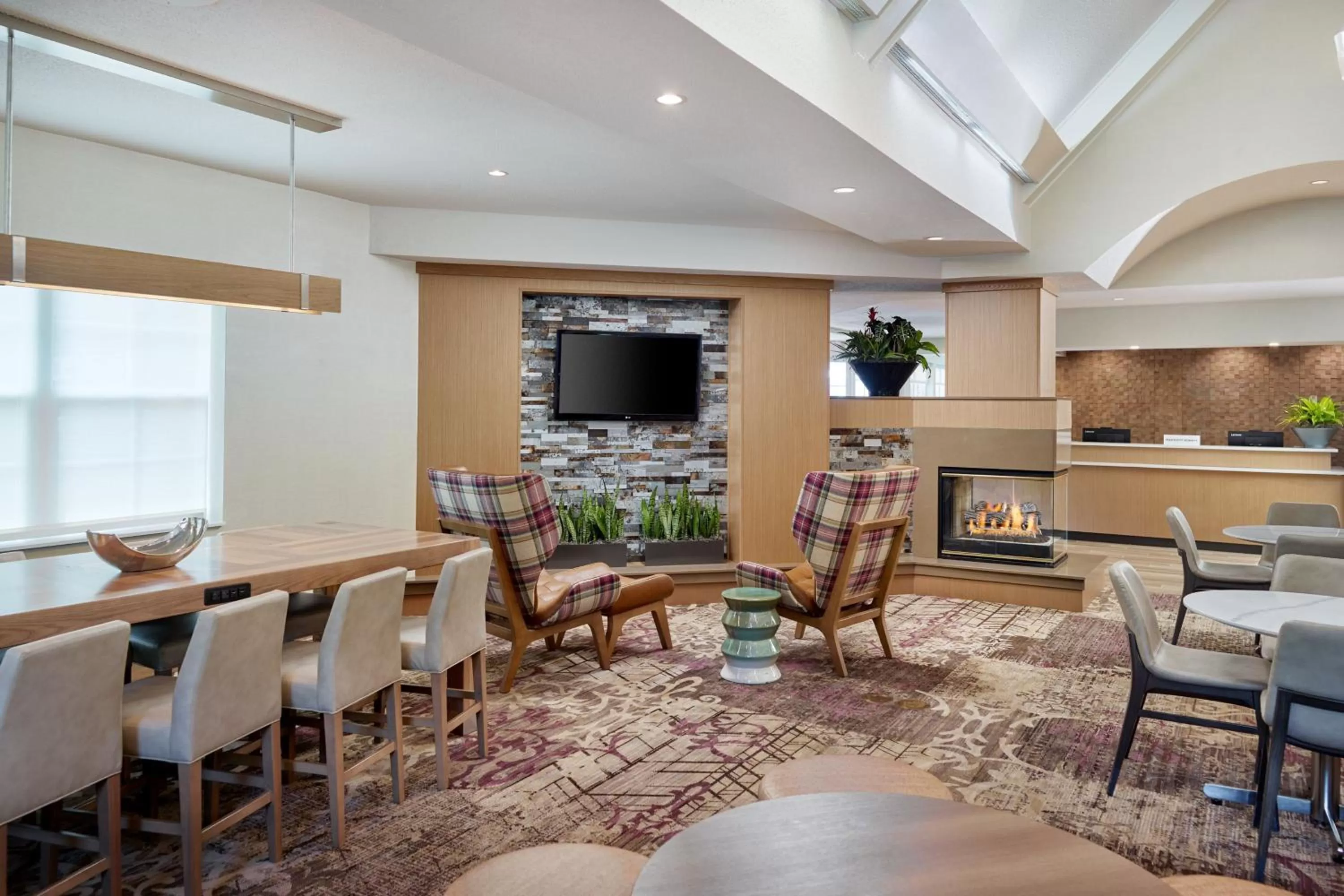 Lobby or reception in Residence Inn Asheville Biltmore