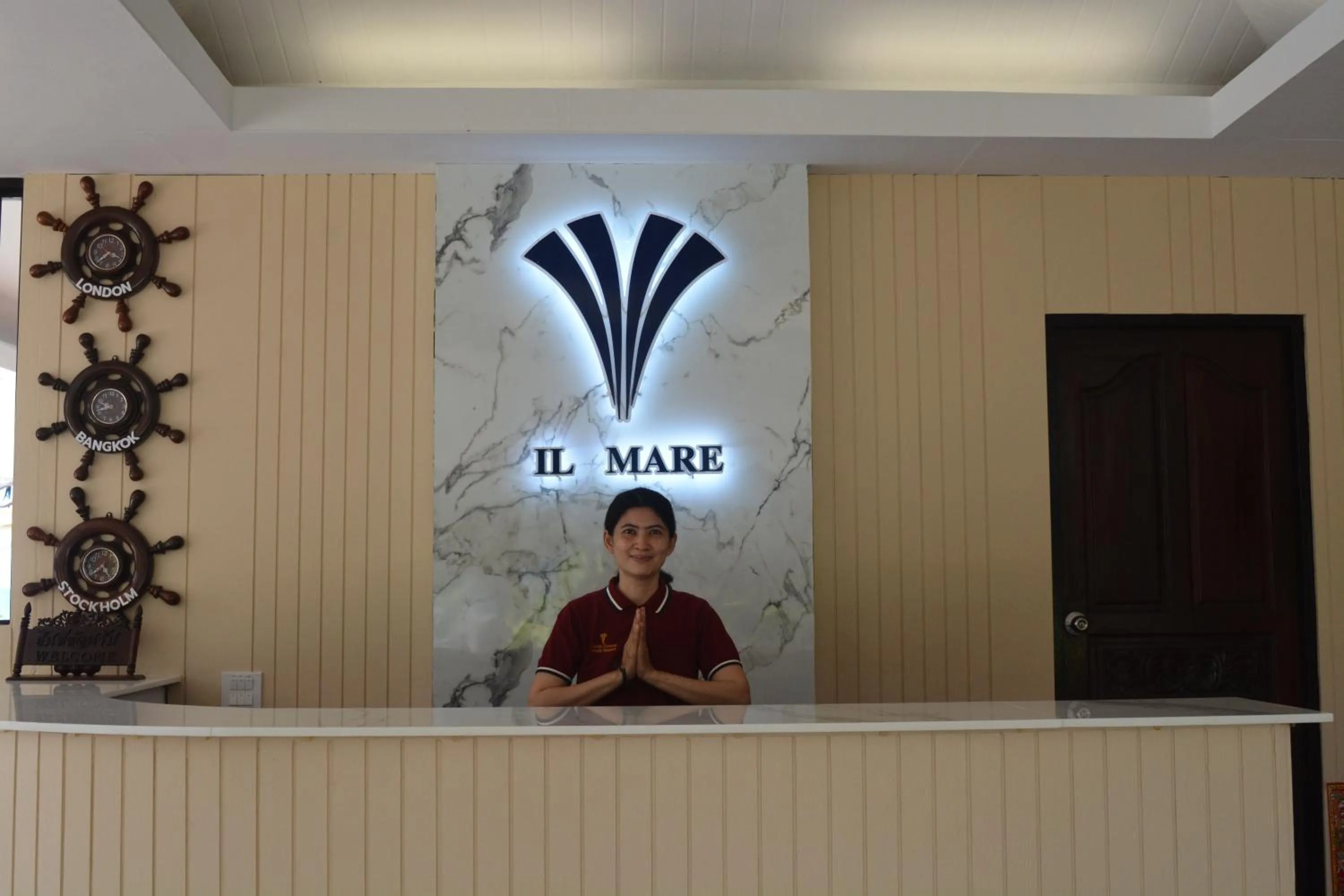 Property logo or sign in Lanta IL Mare Beach Resort